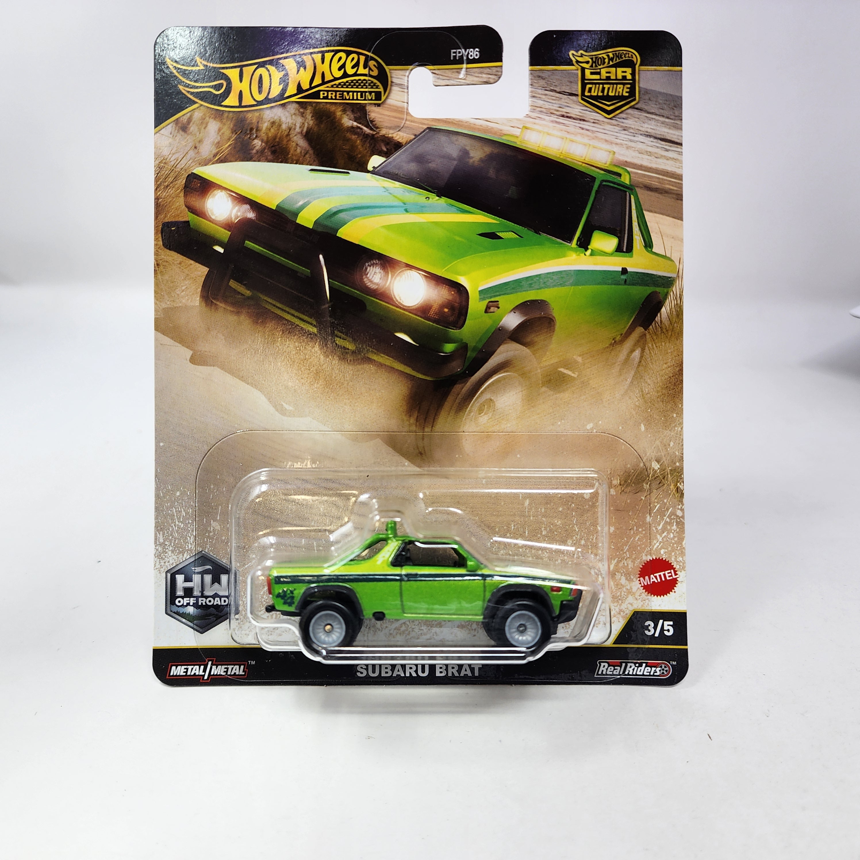 Subaru Brat * 2025 Hot Wheels Car Culture OFF ROAD Case H、mySite、hgirdovlk