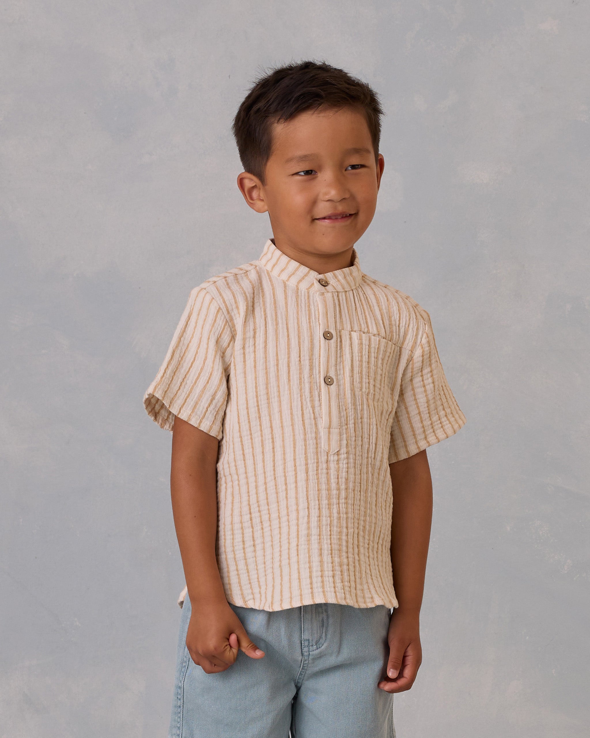  Mason Shirt || Marigold Stripe、mySite、layawaytickets