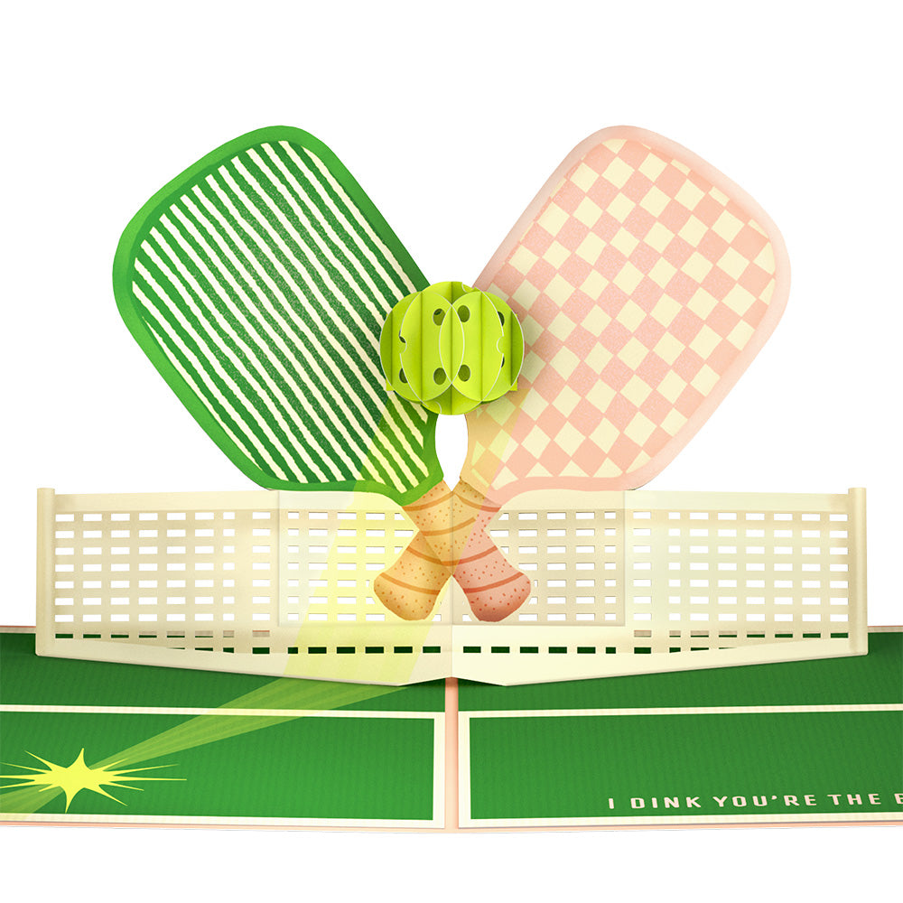 I Dink You're the Best Pickleball Pop-Up Card、mySite、solidvoid