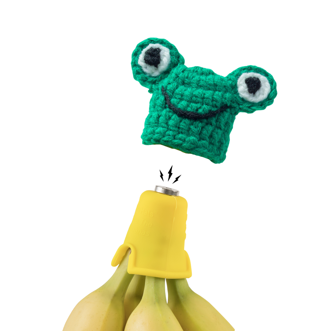 Frog Nana Hat | Includes 2 Stretchy Silicone Caps with Magnets、mySite、hinf8tx79