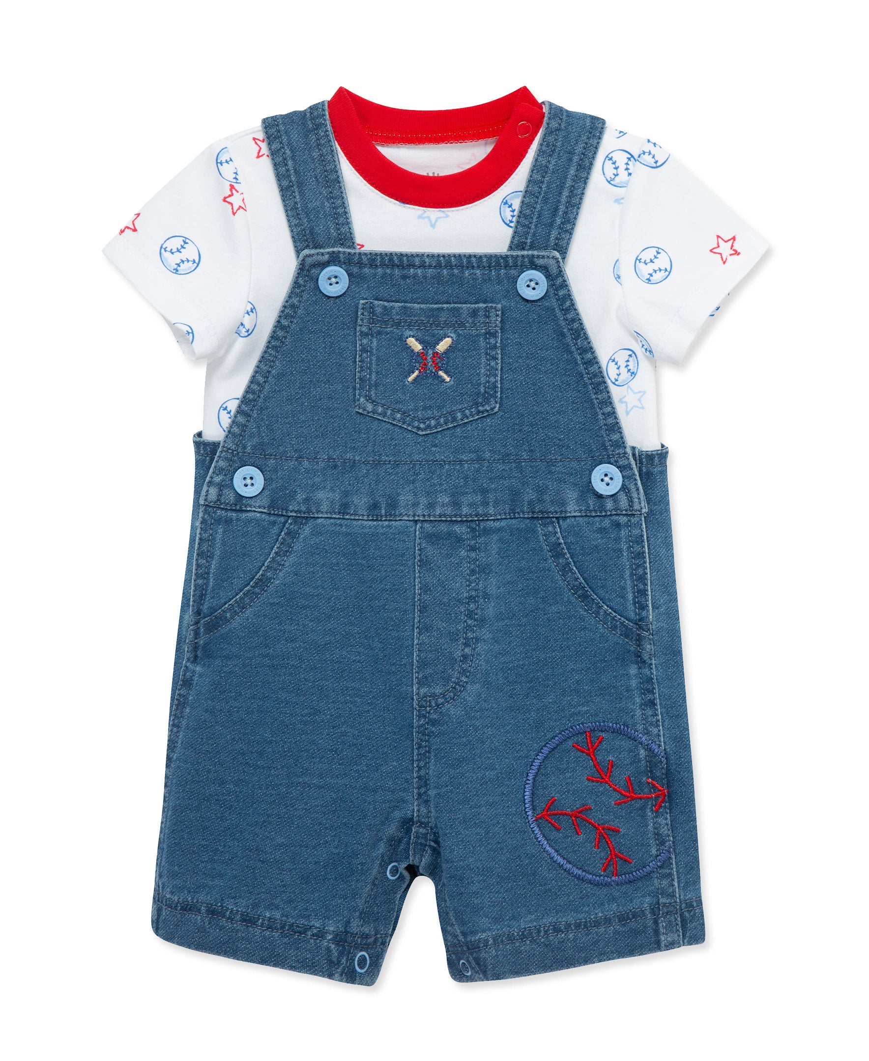  Baseball Knit Shortall (3M-12M)、mySite、layawaytickets