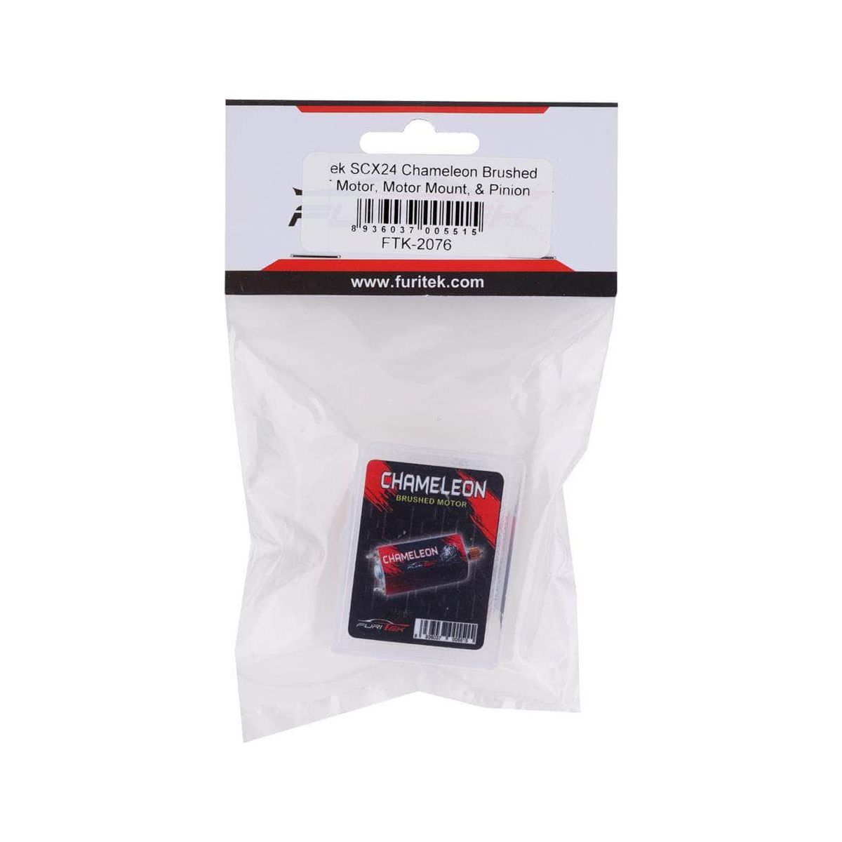  FTK-FUR-2076, Furitek SCX24 Chameleon Brushed Motor w/Motor Mount & Pinion (80T)、mySite、merchandisen