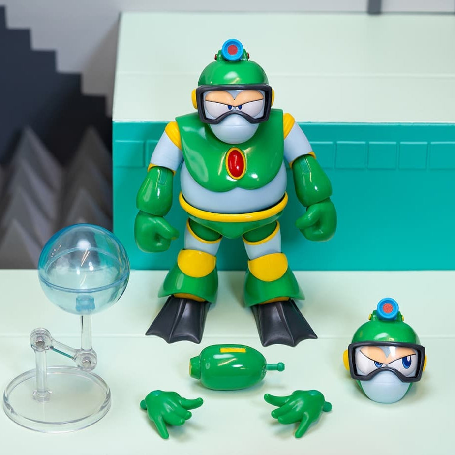 Mega Man Deluxe Bubble Man、mySite、hgirdovlk