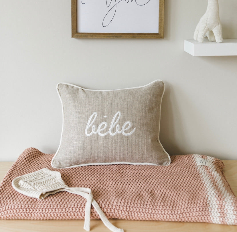  DH Marici Pink Shell Striped Baby Blanket、mySite、elrpsem3k