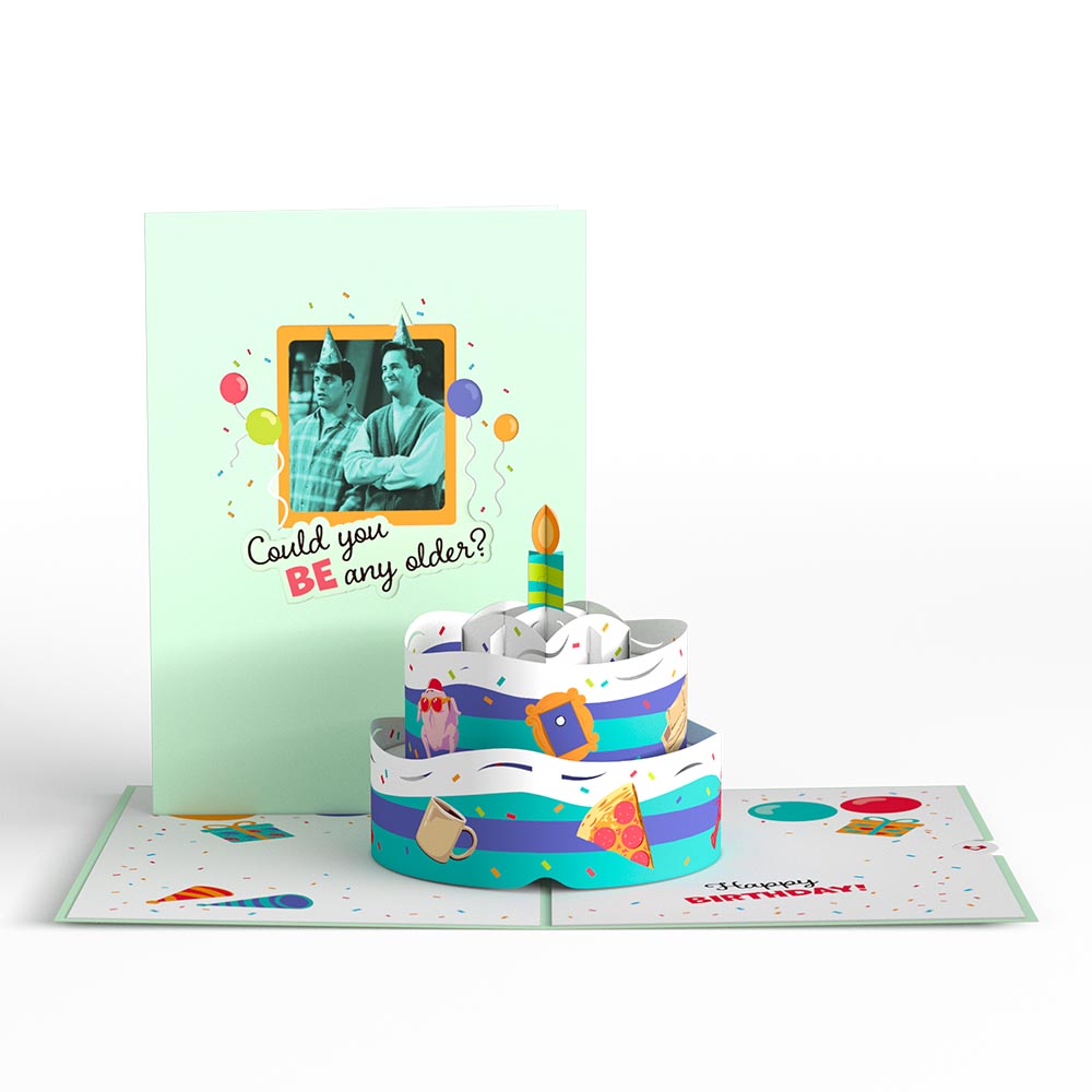 Friends Could You Be Any Older? Pop-Up Card、mySite、solidvoid