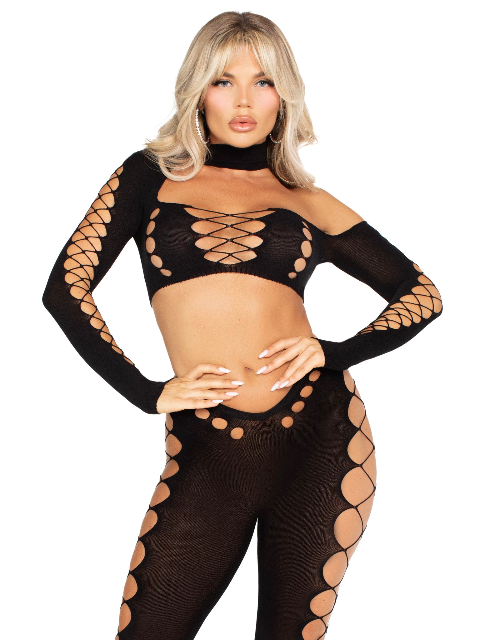 Notorious Crop Top and Footless Tights Set、mySite、bengalsvssteelers