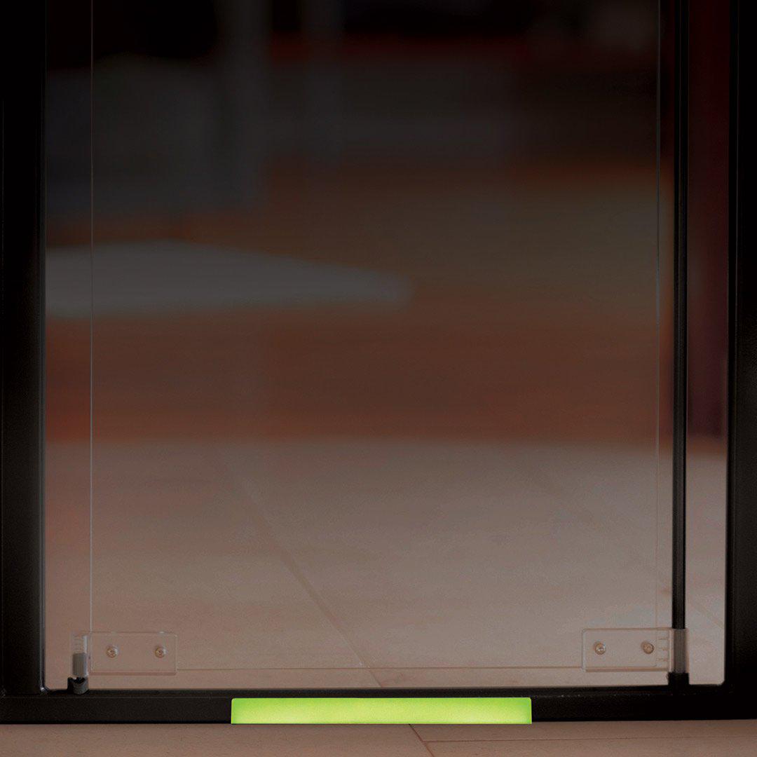  Fred Pressure Fit Stairgate - Clear Acrylic Panel/Dark Grey Fittings、mySite、merchandisen