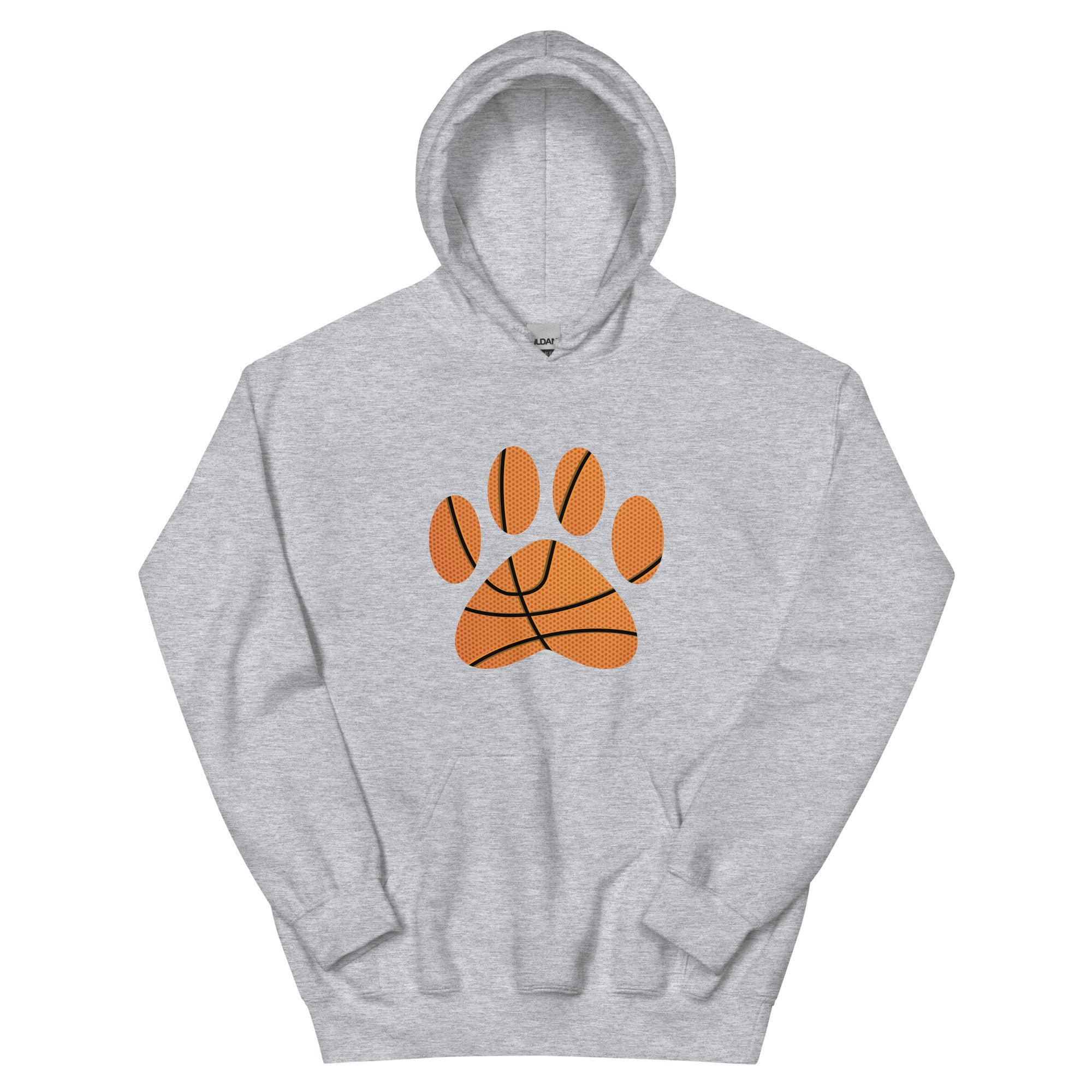 Basketball Paw Print Hoodie、mySite、camillekostekn