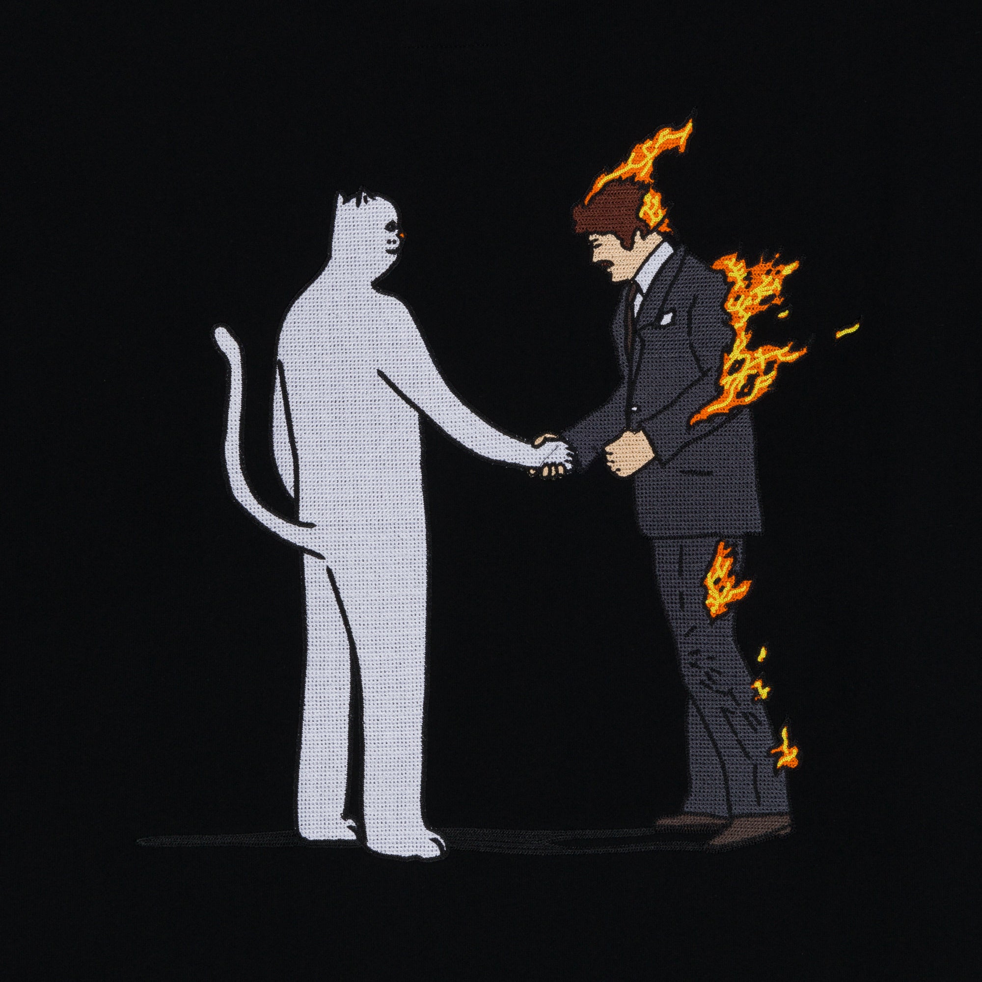  Burn Hoodie (Black)、mySite、merchandisen