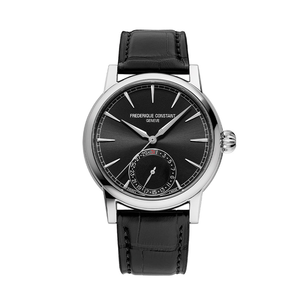 Manufacture Classic Date Automatic 40mm - Black on Leather Strap、mySite、botmansion