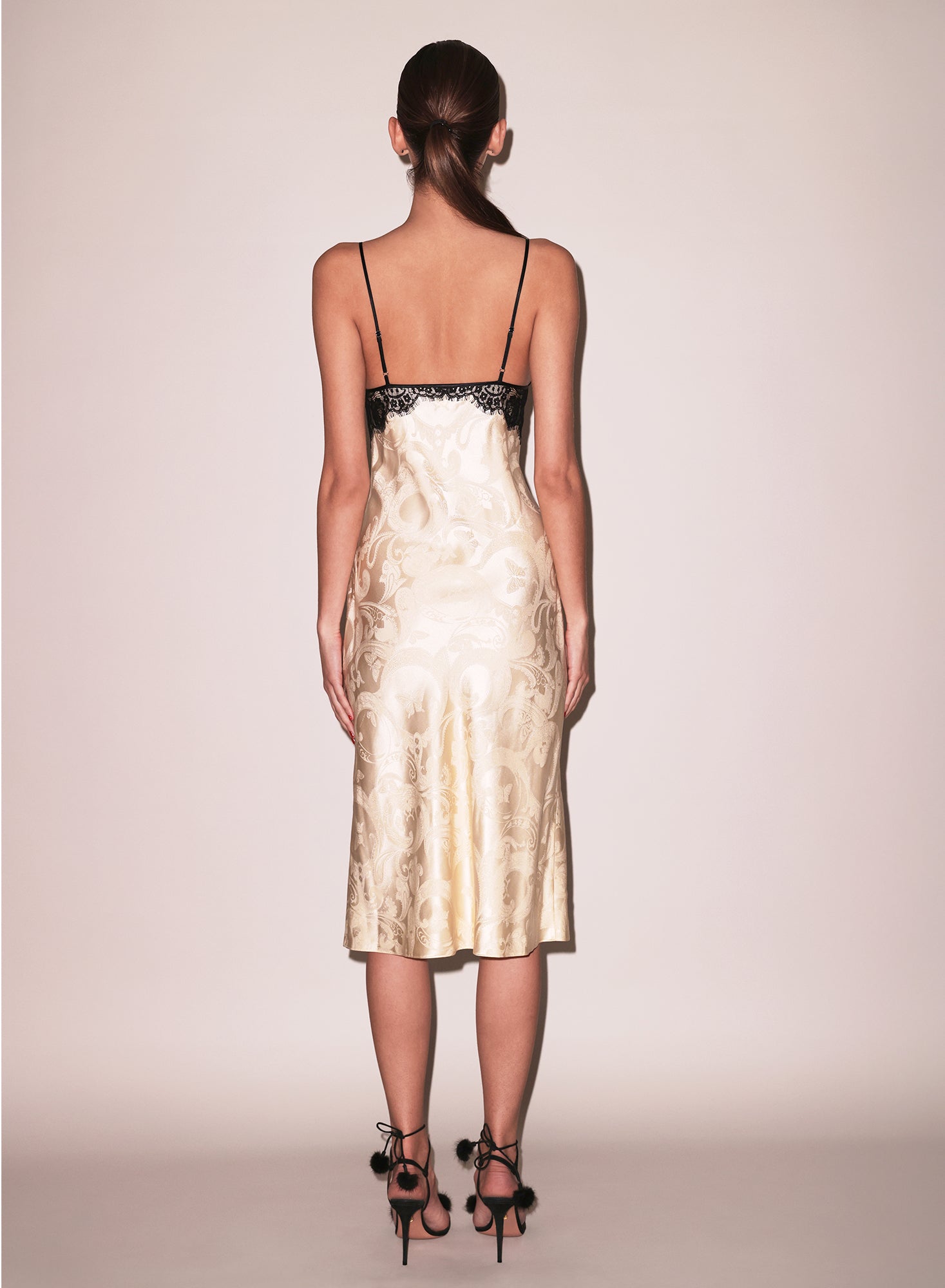 Butterfly Jacquard Slip Dress、mySite、bengalsvssteelers