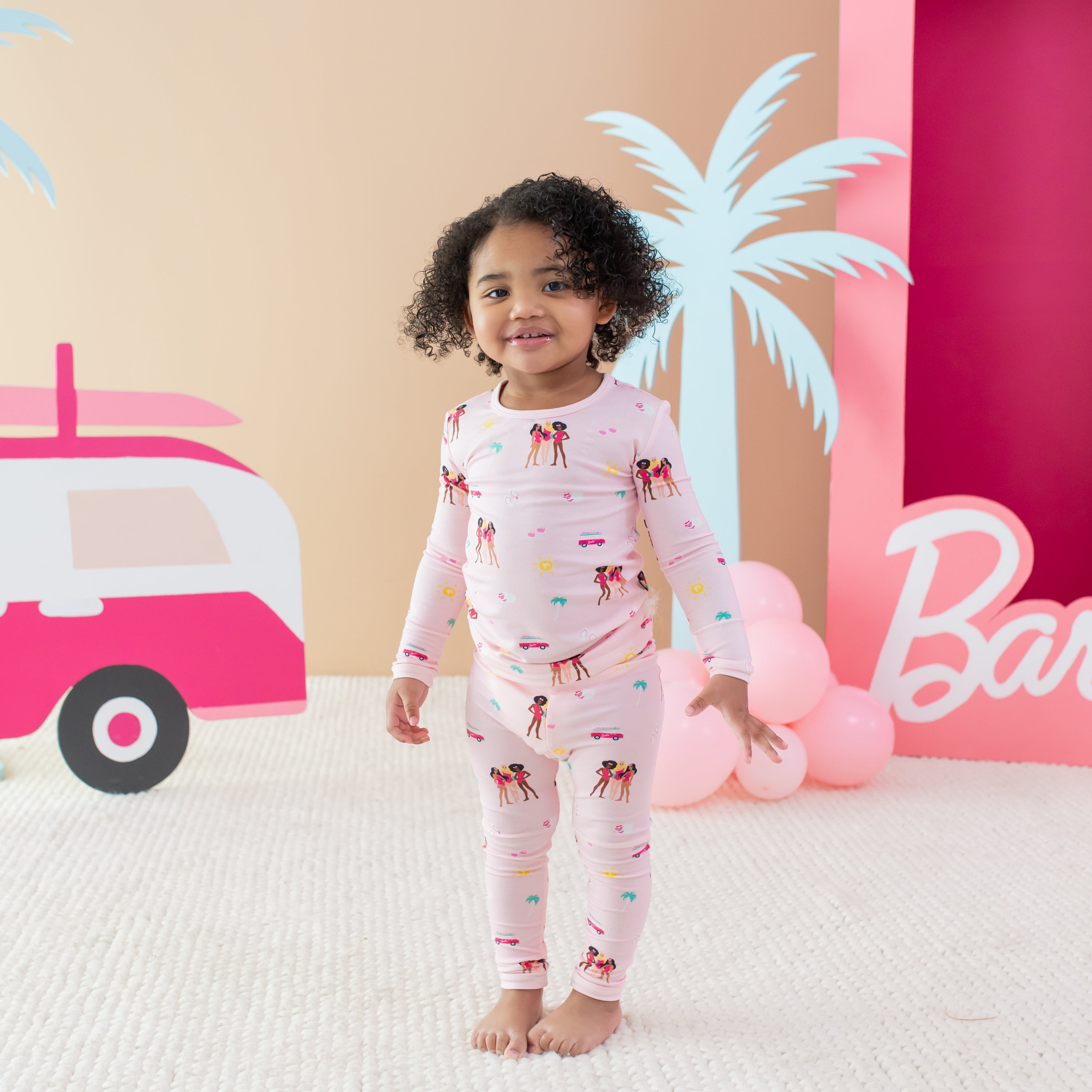  Long Sleeve Pajamas in Barbie™ Beach、mySite、layawaytickets