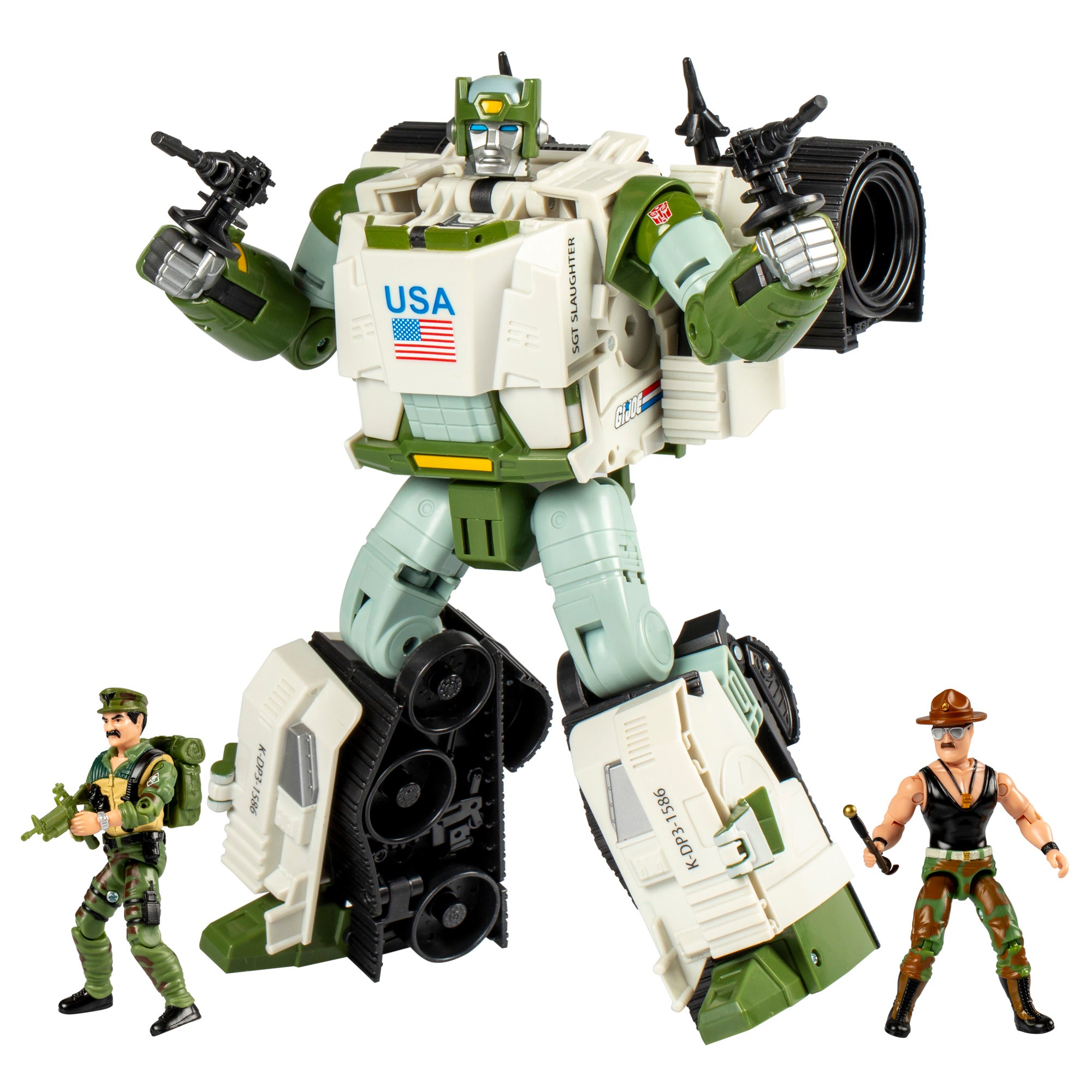 Transformers Collaborative G.I. Joe x Transformers Autobot Kup Triple T、mySite、hgirdovlk