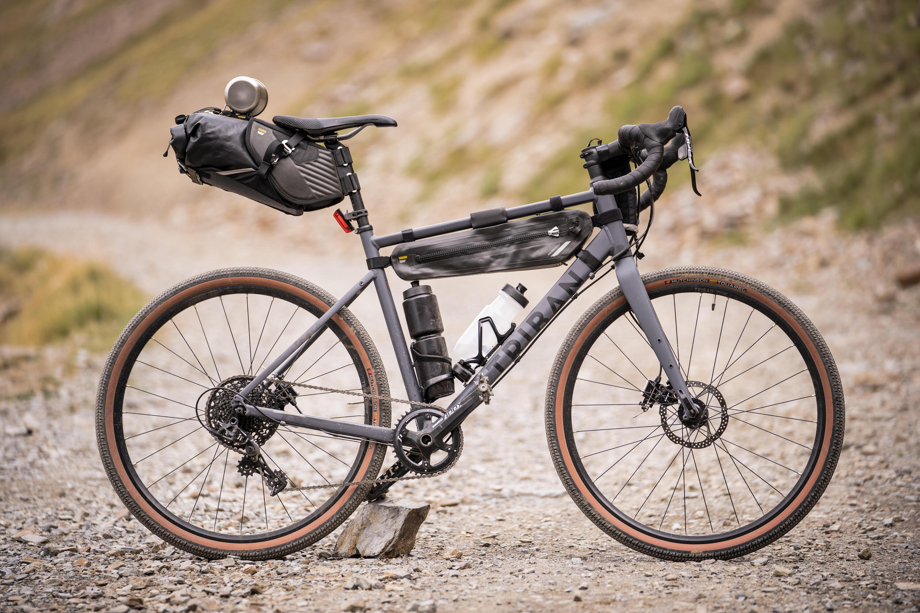 Riverside Bikepacking Half-Frame Waterproof Frame Bag IPX6 - Size M L XL