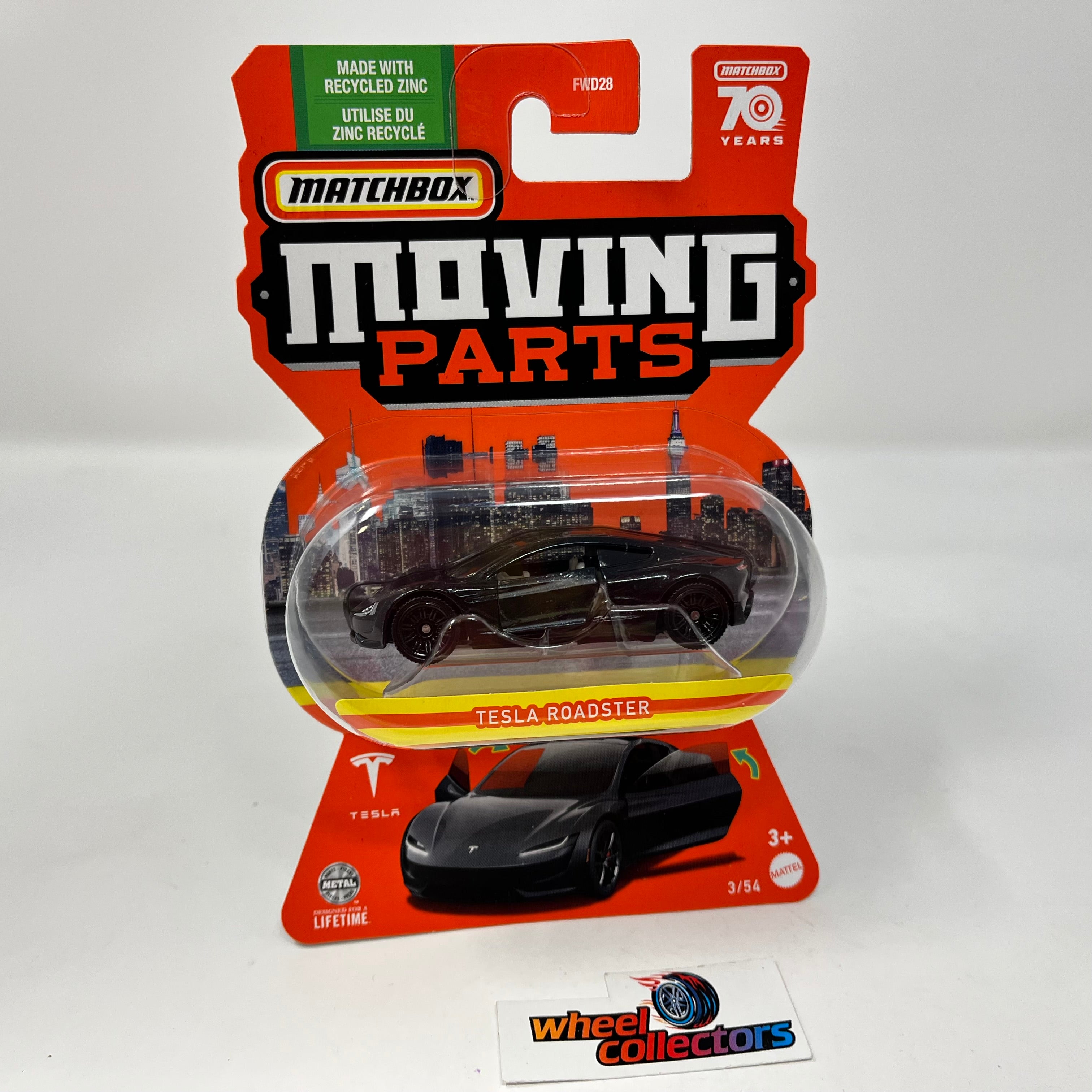Tesla Roadster * Black * 2023 Matchbox Moving Parts、mySite、hgirdovlk