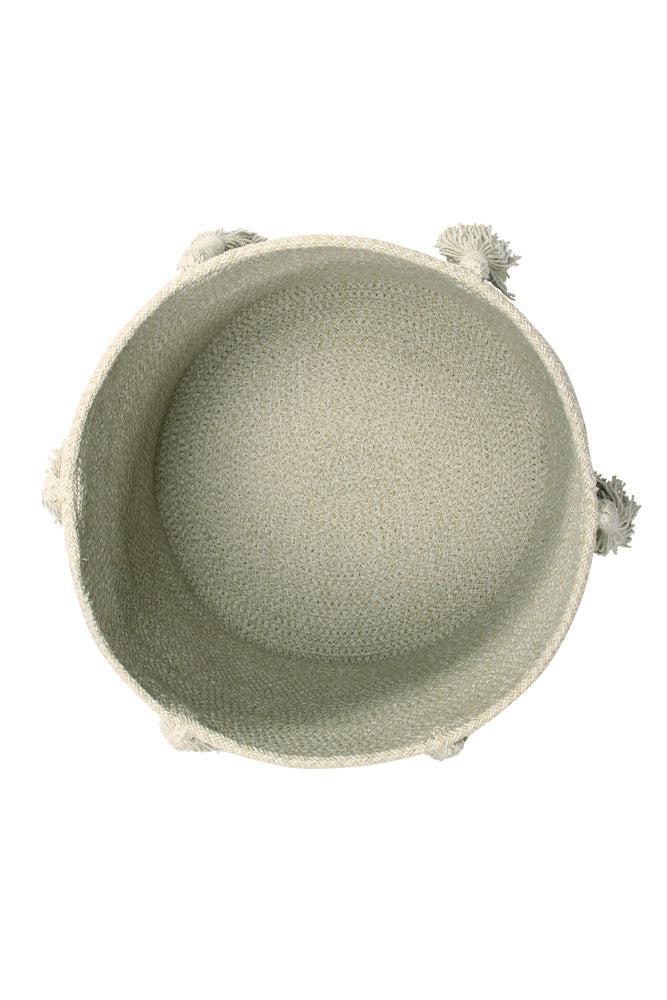 STORAGE BASKET FRINGES WOODY OLIVE、mySite、gigharbornorthrealestate