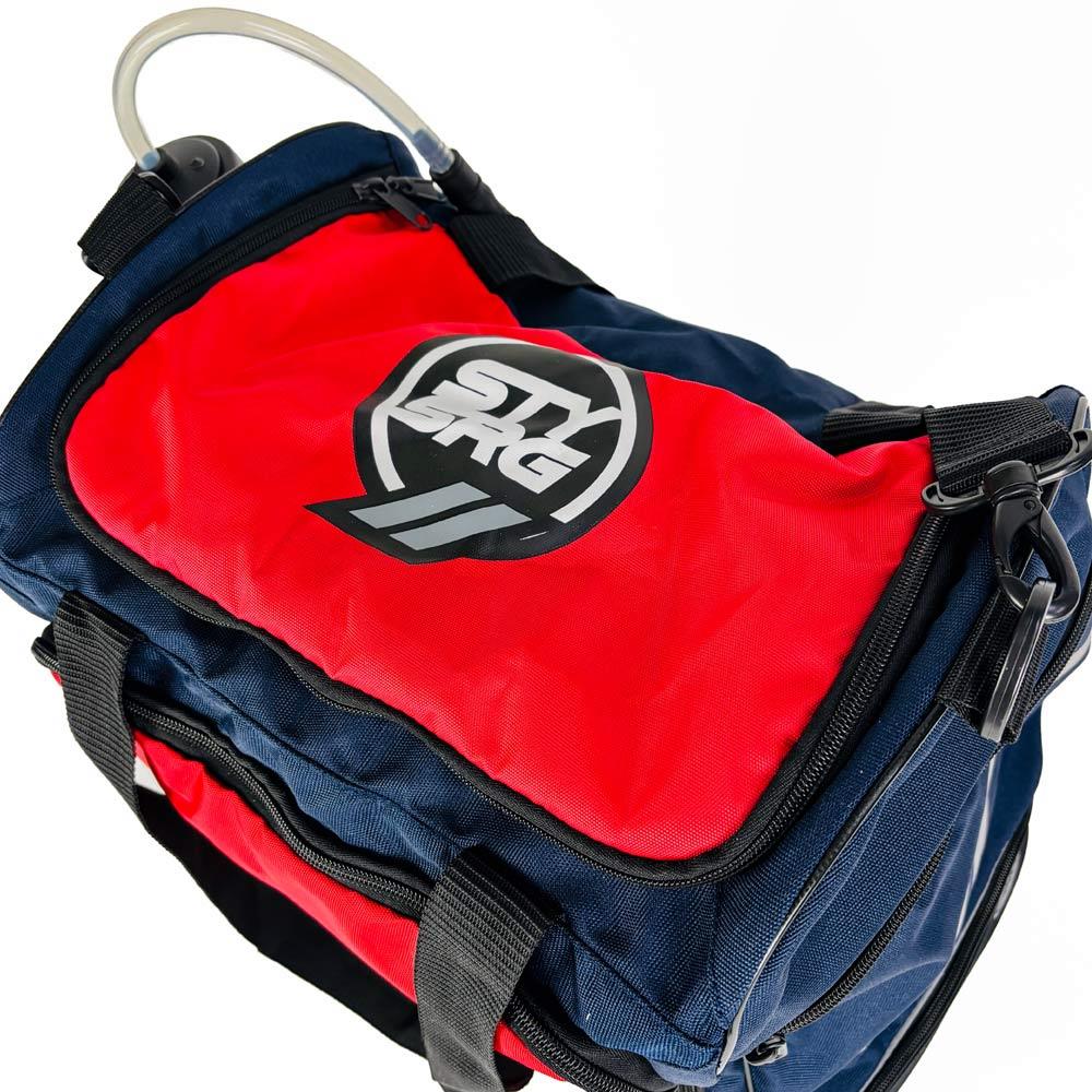  Stay Strong Chevron Kit/Helmet Bag - Navy and Red、mySite、merchandisen