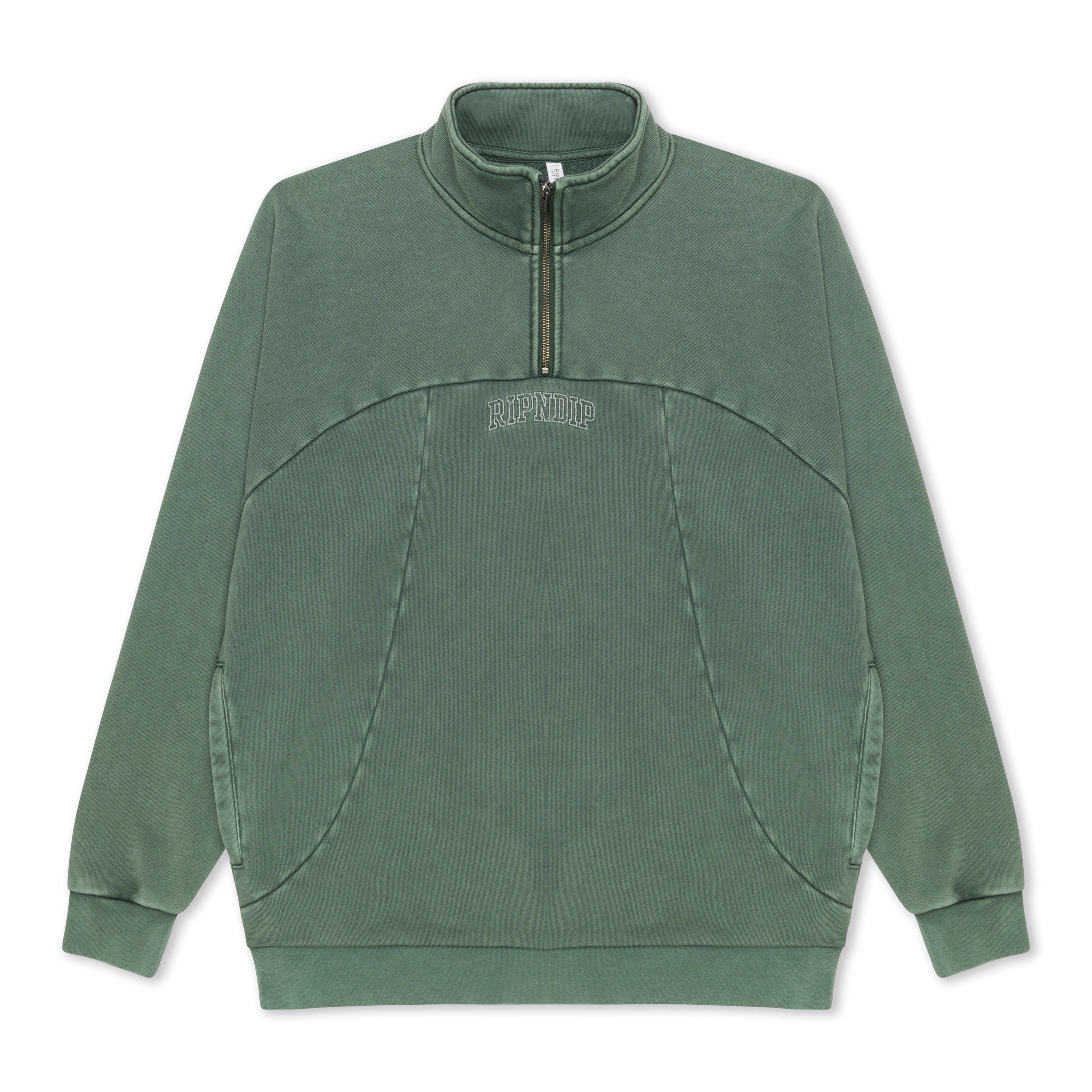  Night Quarter Zip Sweatshirt (Dusty Pine)、mySite、merchandisen