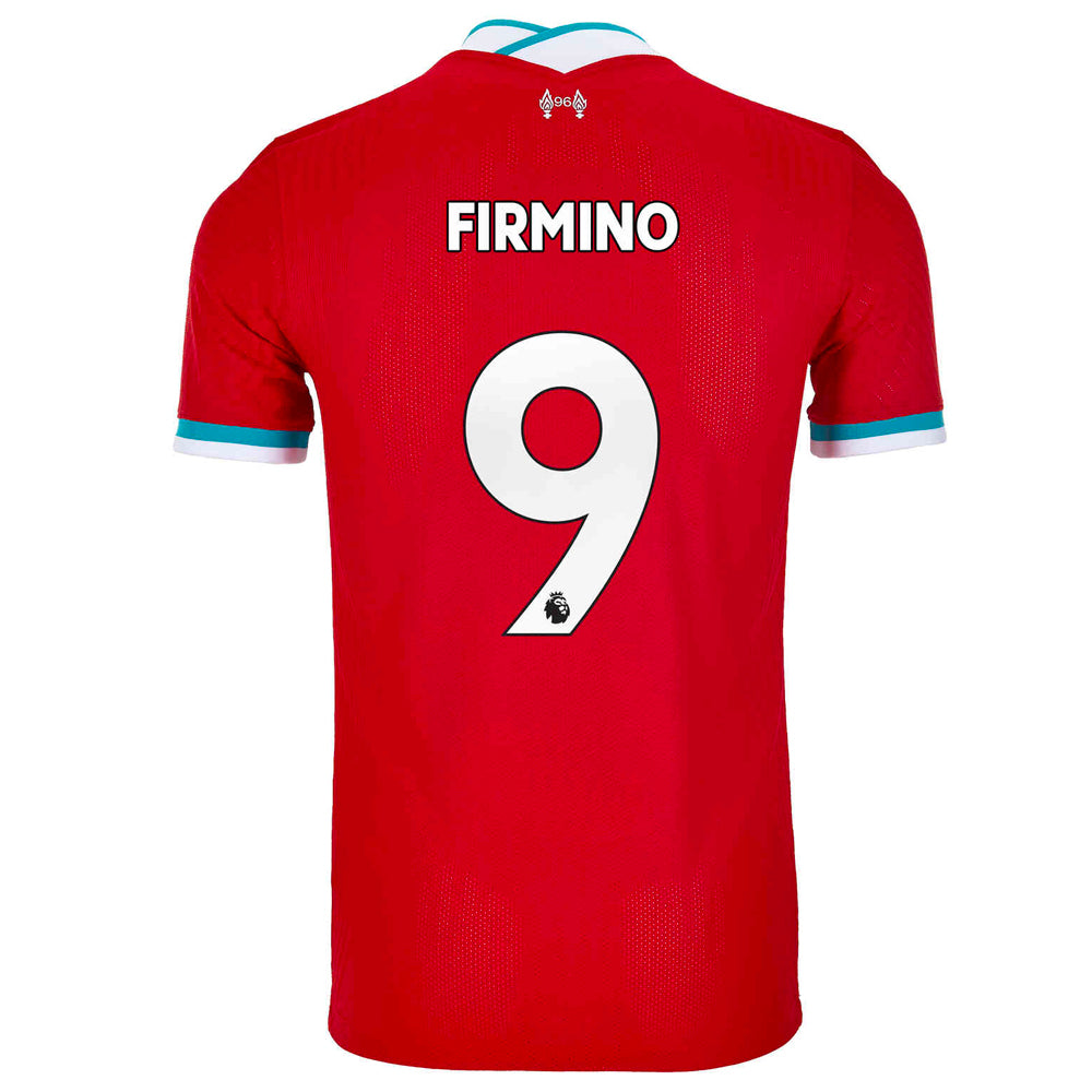 2020/21 Liverpool Firmino #9 Home Official Nameset、mySite、noshort