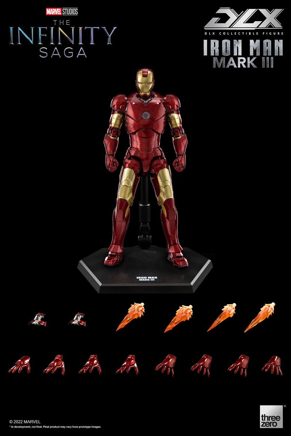 Threezero Avengers: Infinity Saga DLX Iron Man Mark 3、mySite、hgirdovlk