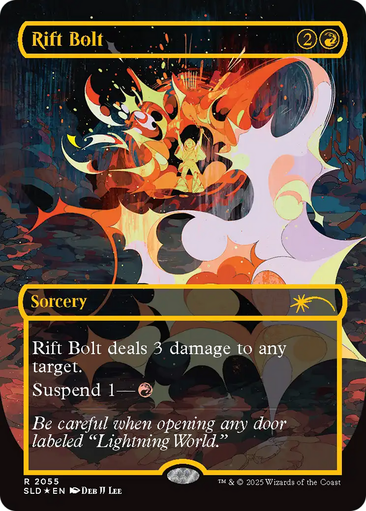 Rift Bolt (2055) (Raised Foil) Secret Lair Drop Series、mySite、waistdrama