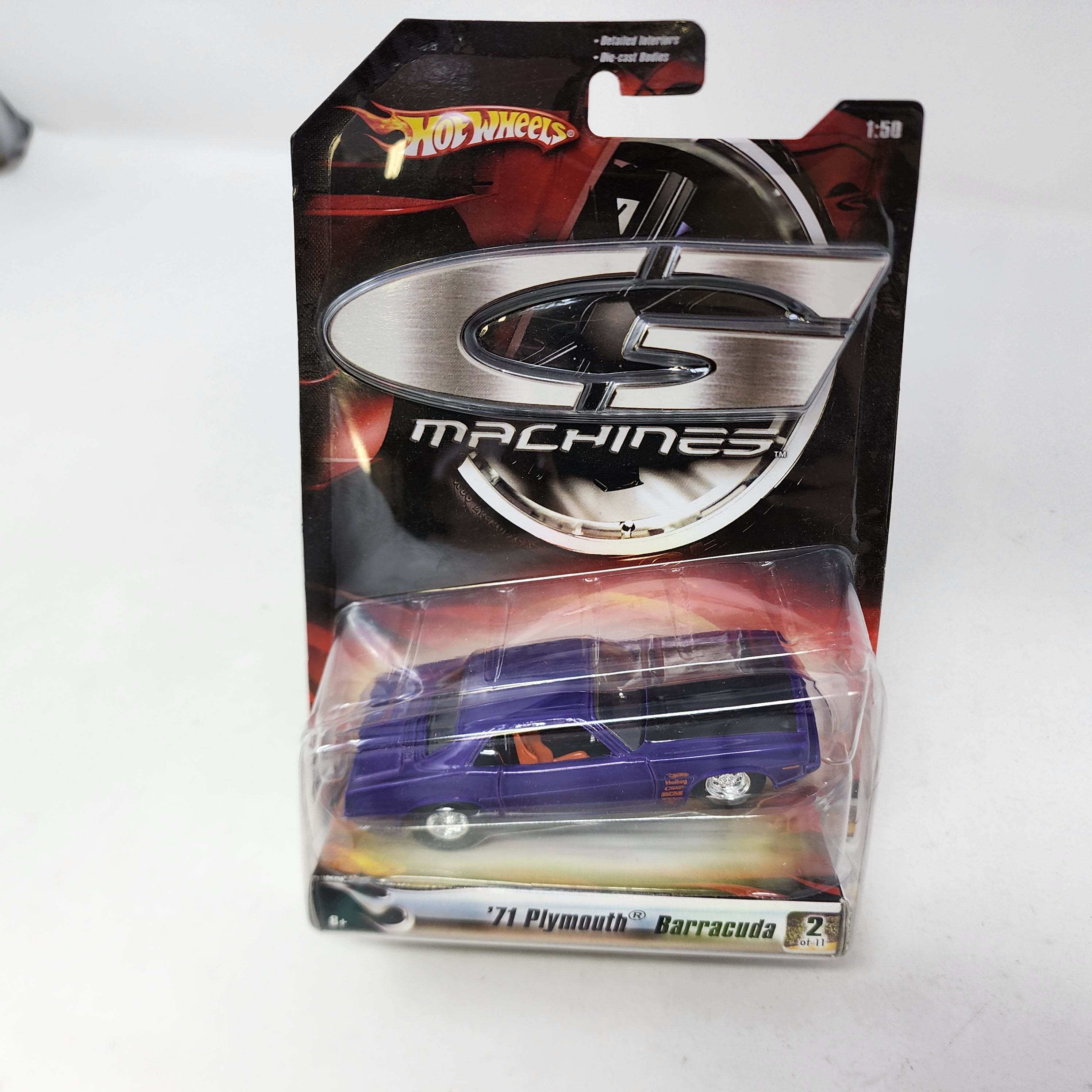 '71 Plymouth Barracuda * PURPLE * Hot Wheels G Machines * 1:50 Scale、mySite、hgirdovlk