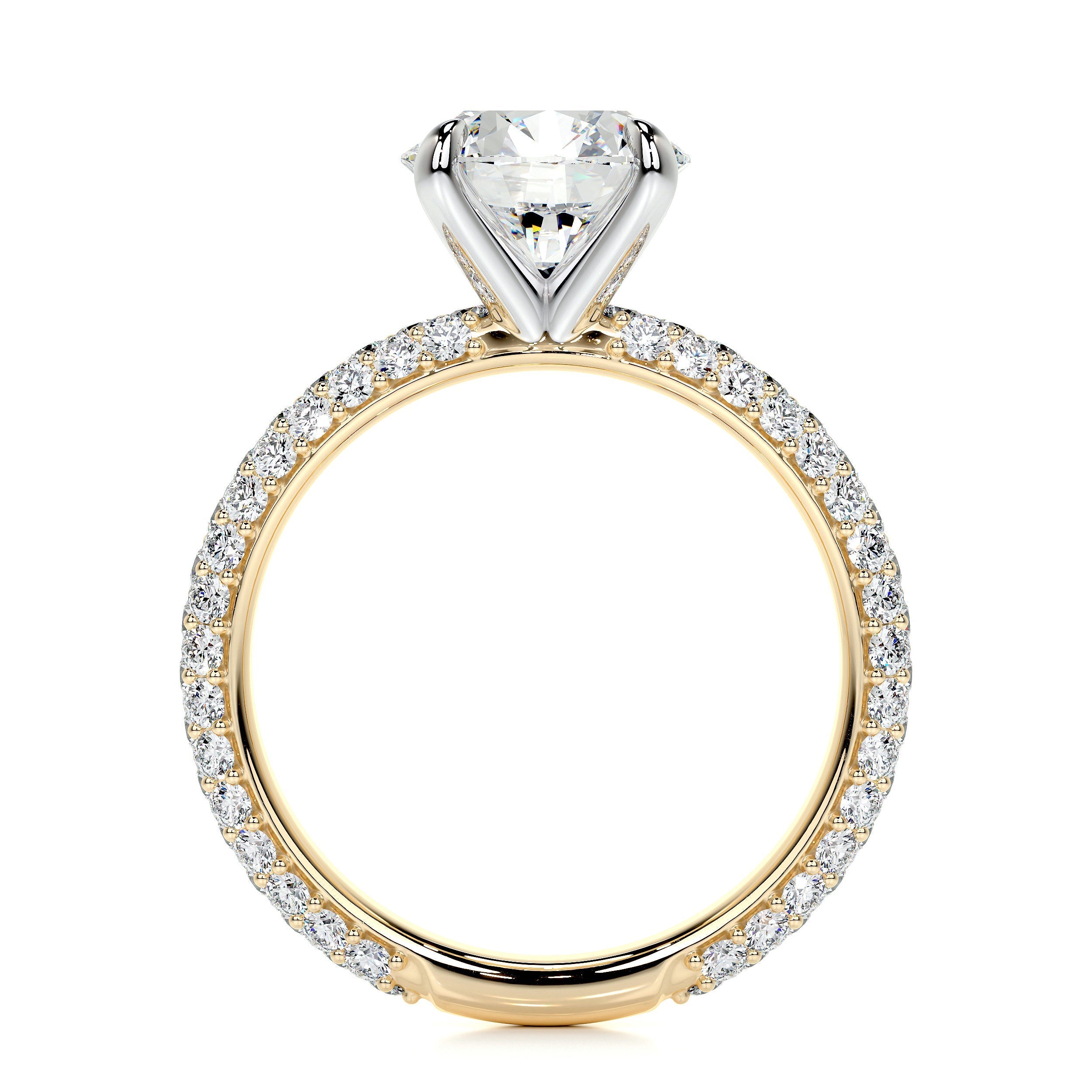 Charlotte Lab Grown Diamond Ring -18K Yellow Gold (RTS)、mySite、hinf8tx79