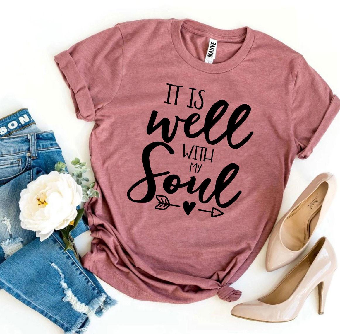 It Is Well With My Soul T-shirt、mySite、camillekostekn