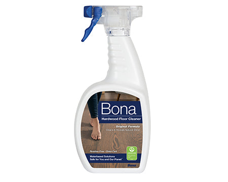 BONA - HARDWOOD FLOOR CLEANER 32 OZ. BOTTLE WITH SPRAY TRIGGER