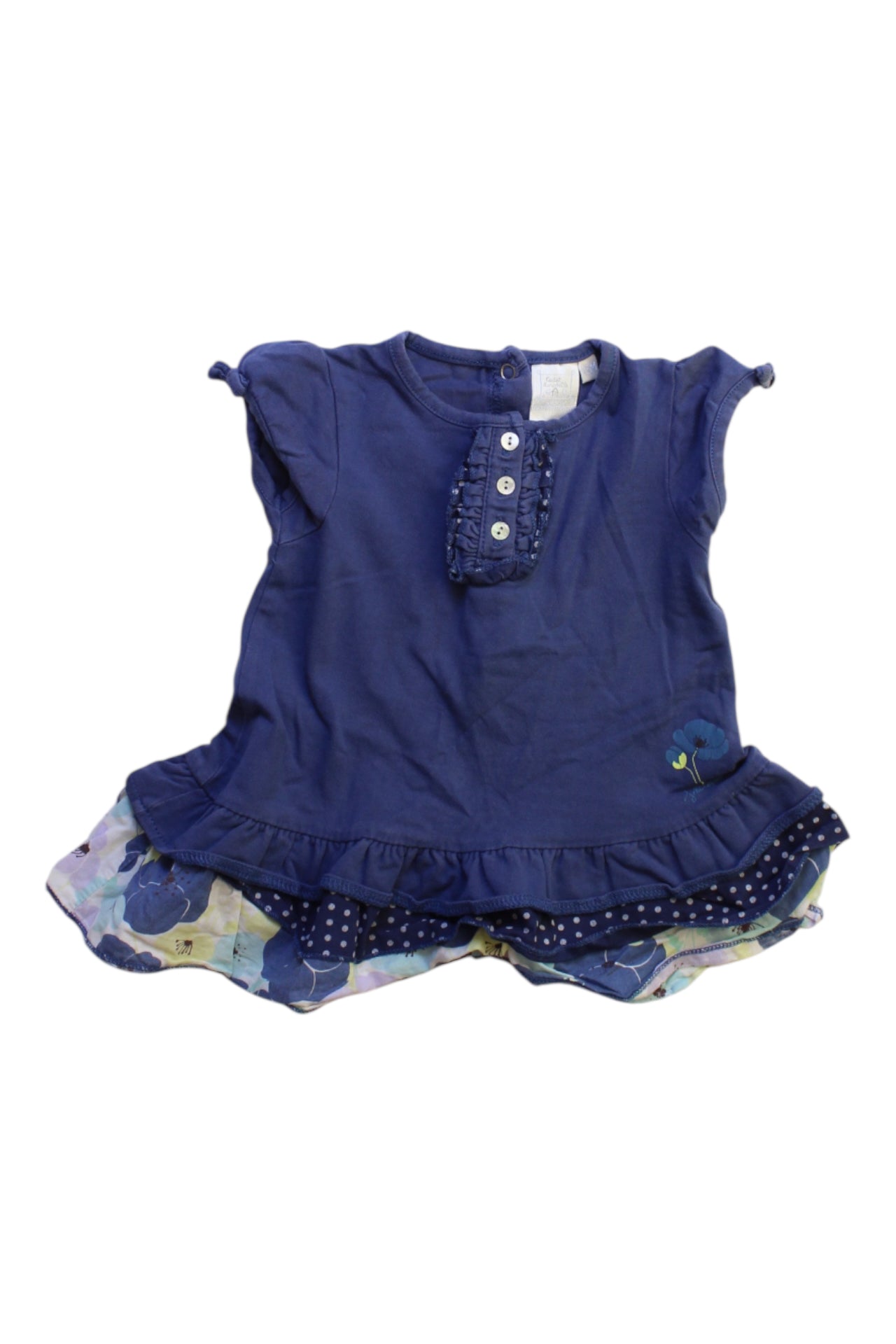 Cadet Rousselle Ruffled Dress, 3-6M、mySite、g9winljtr