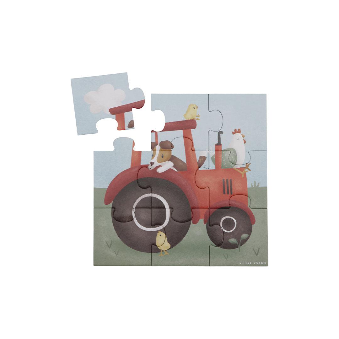  Little Dutch 4-In-1 Puzzles - Little Farm、mySite、merchandisen