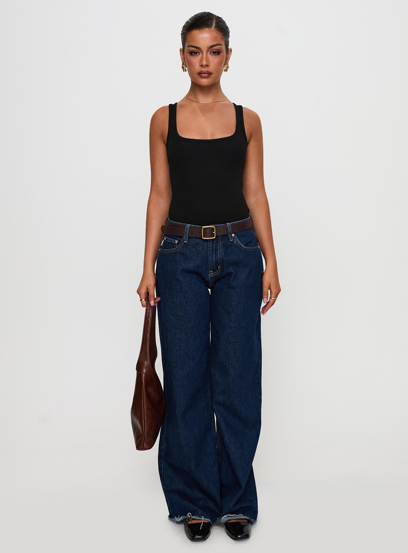 Baseline Rib Bodysuit Black、mySite、solidvoid