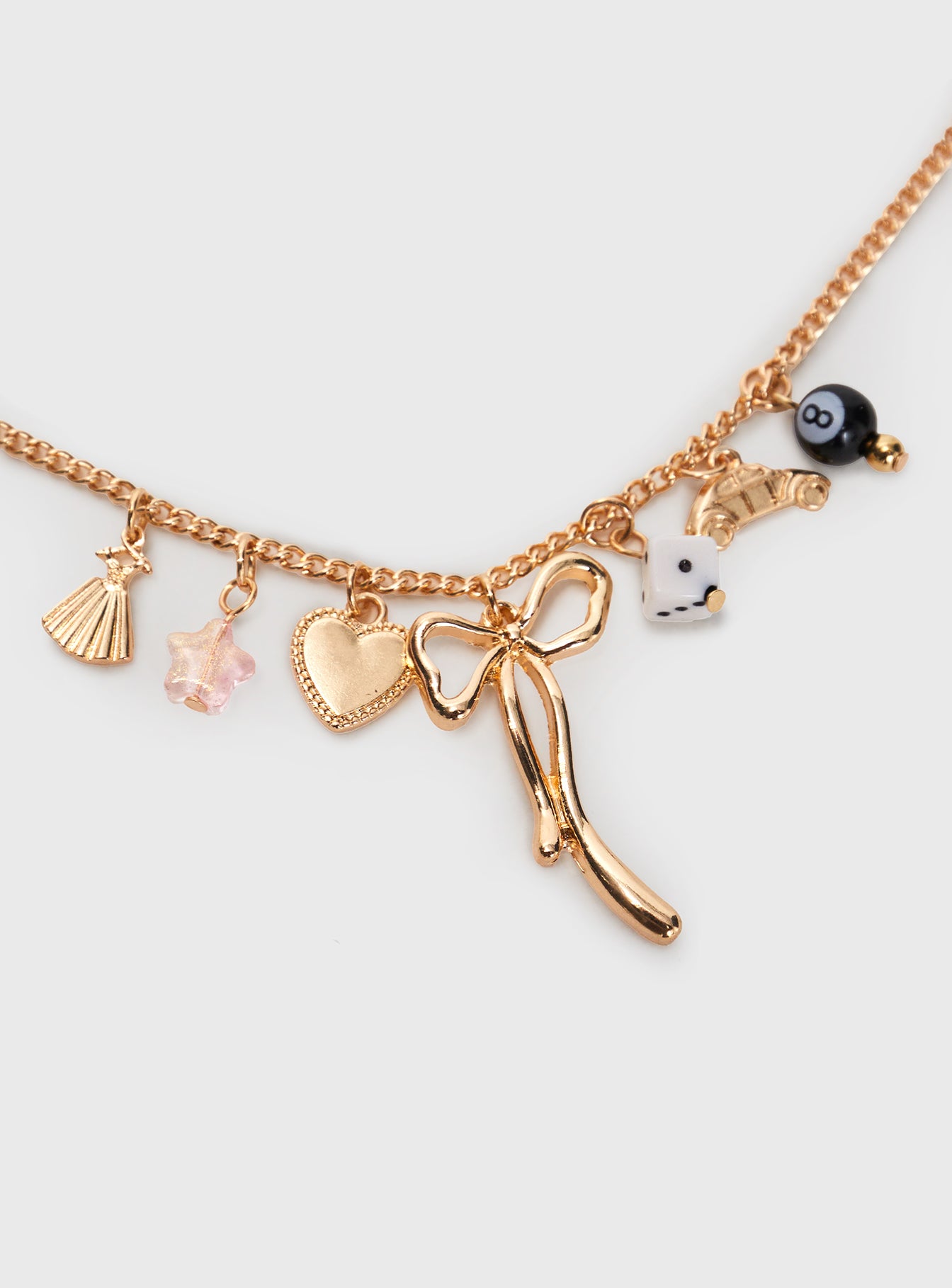 Good Luck Babe Charm Bracelet Multi、mySite、solidvoid