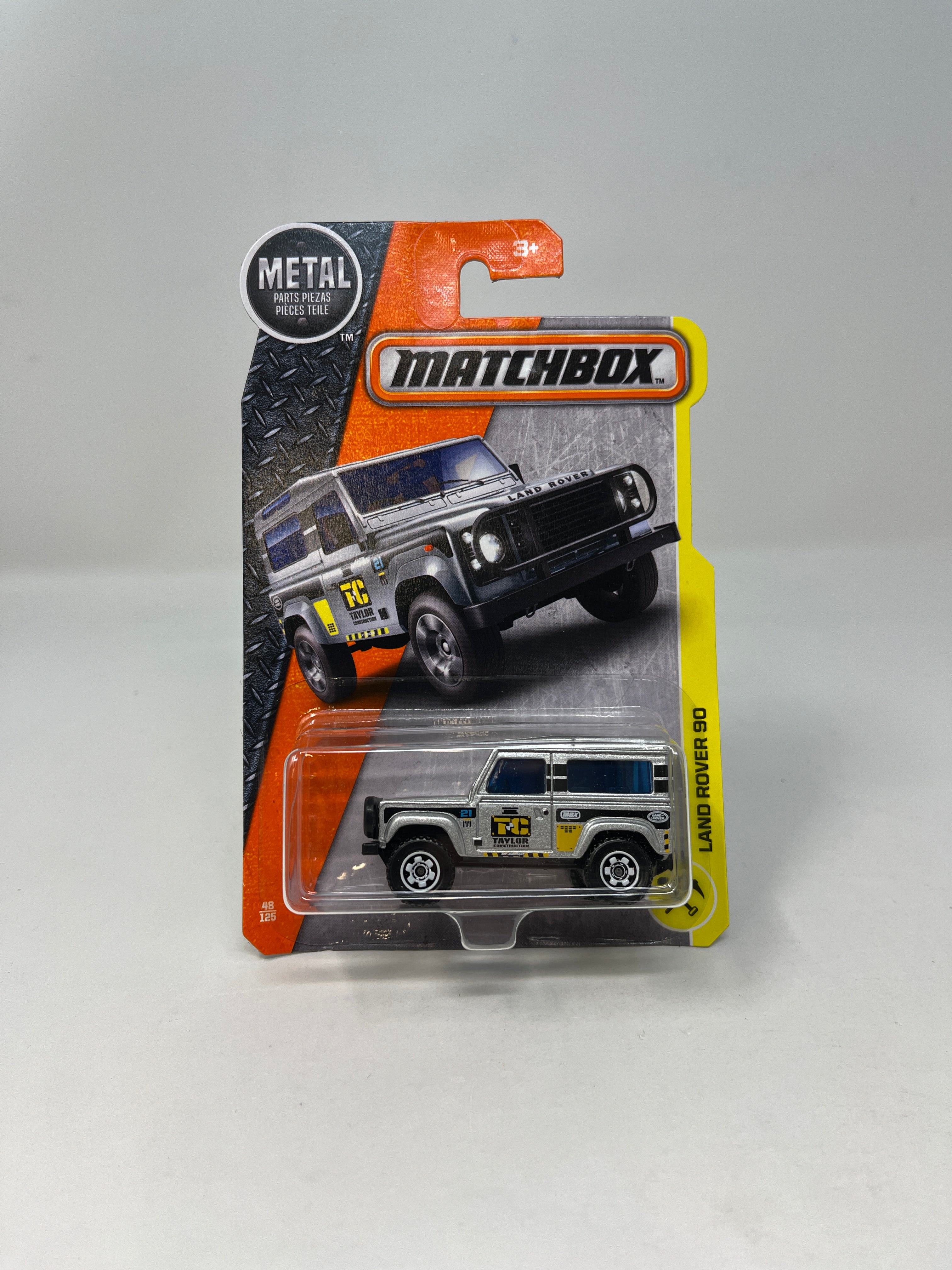 Land Rover 90 * Silver * Matchbox Basic、mySite、hgirdovlk