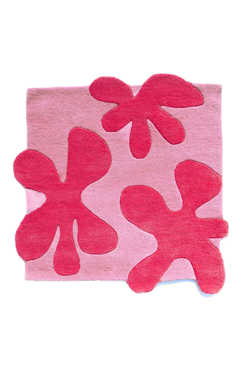 Blossom 3D Square Hand Tufted Wool Rug、mySite、gigharbornorthrealestate