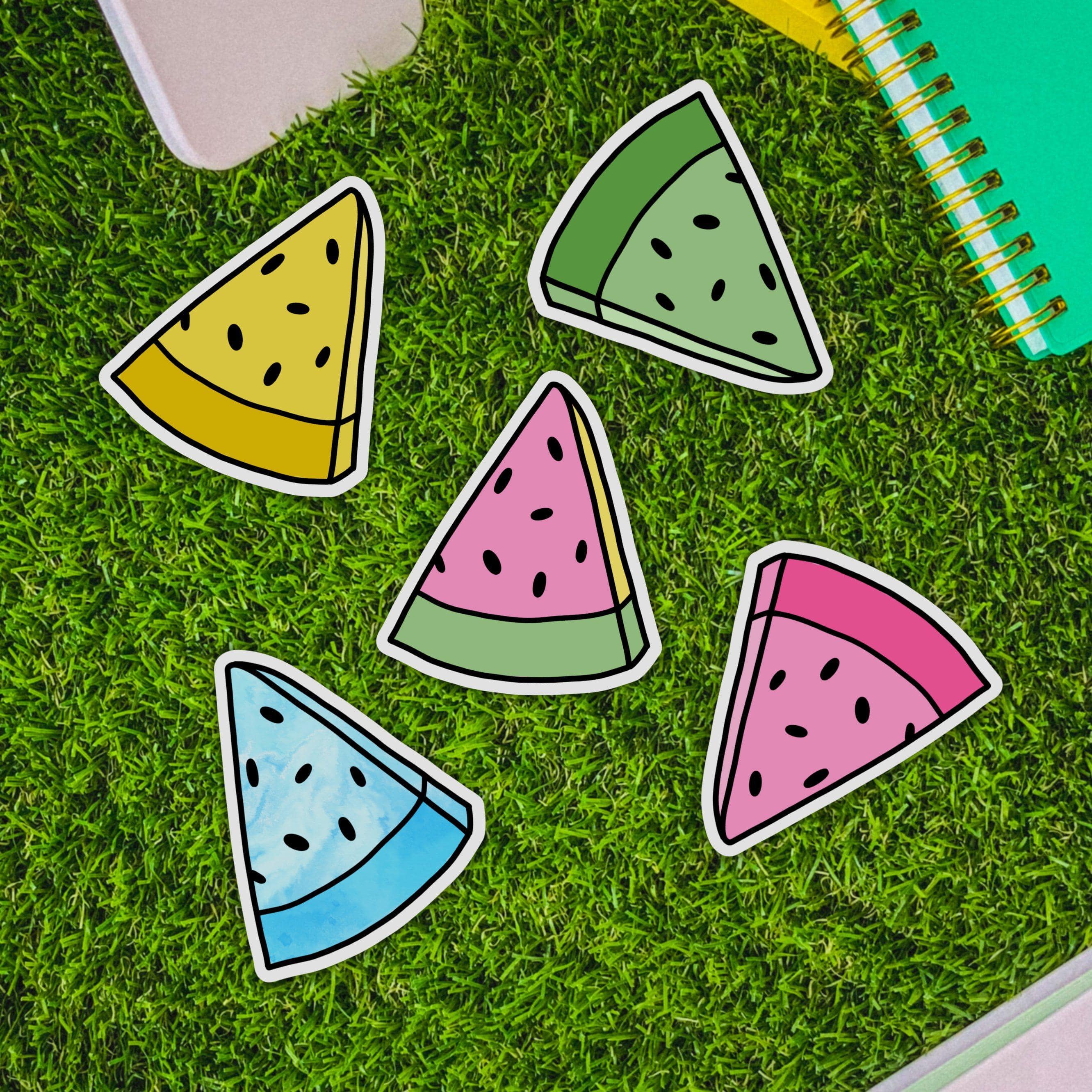  Watermelon Aesthetic Sticker 5 Pack、mySite、elrpsem3k