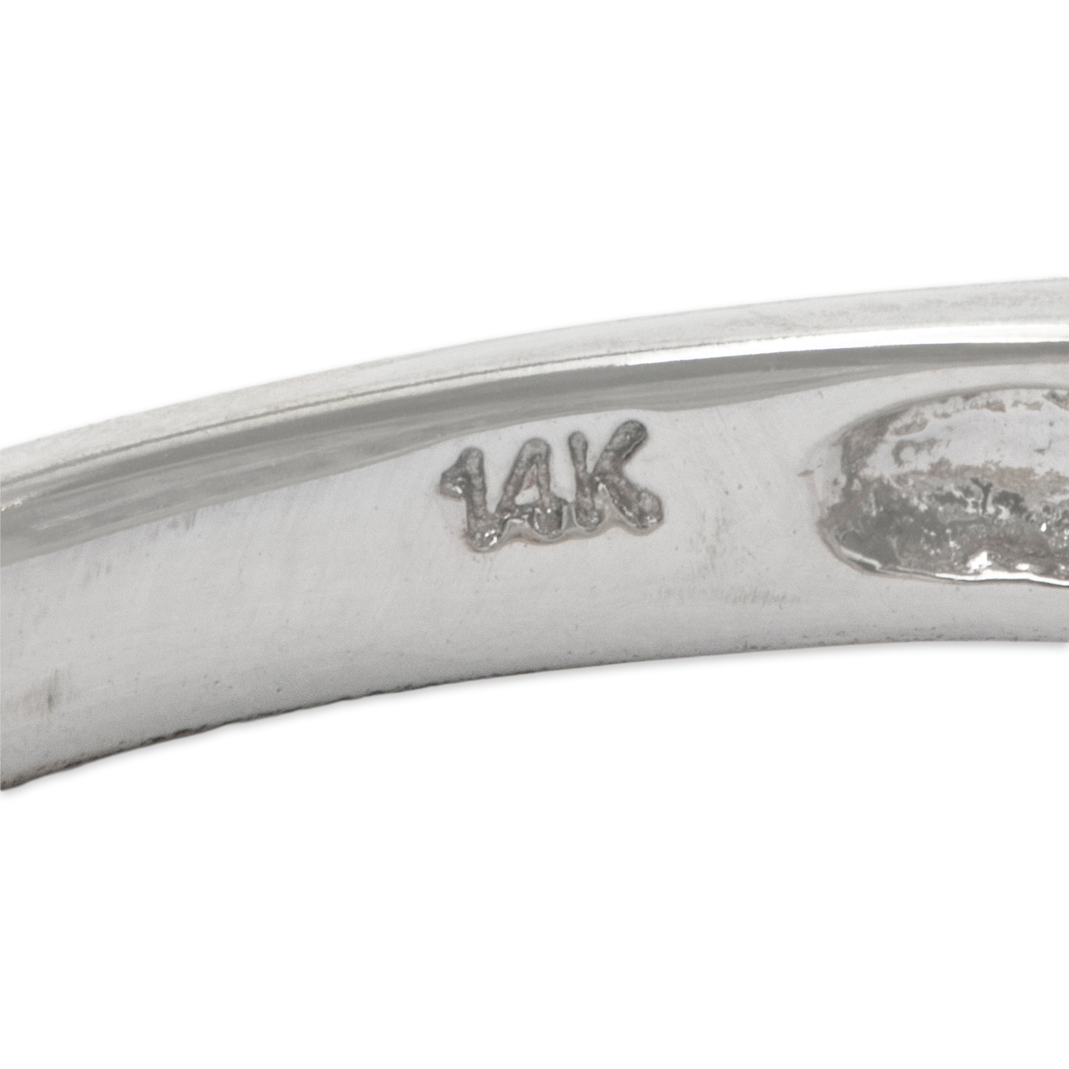 Vintage 14k White & Yellow Gold Ruby Diamond Modernist Statement Ring 7.25、mySite、hinf8tx79