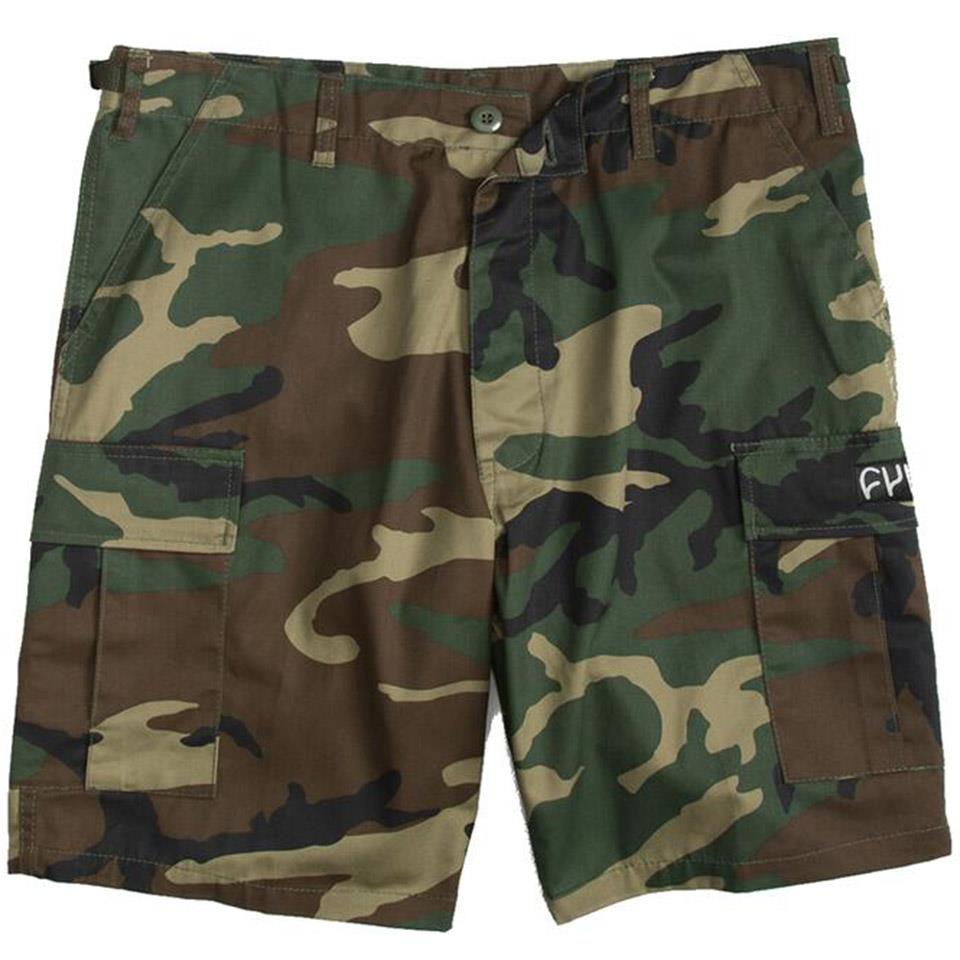  Cult Military Shorts - Woodland Camo、mySite、merchandisen