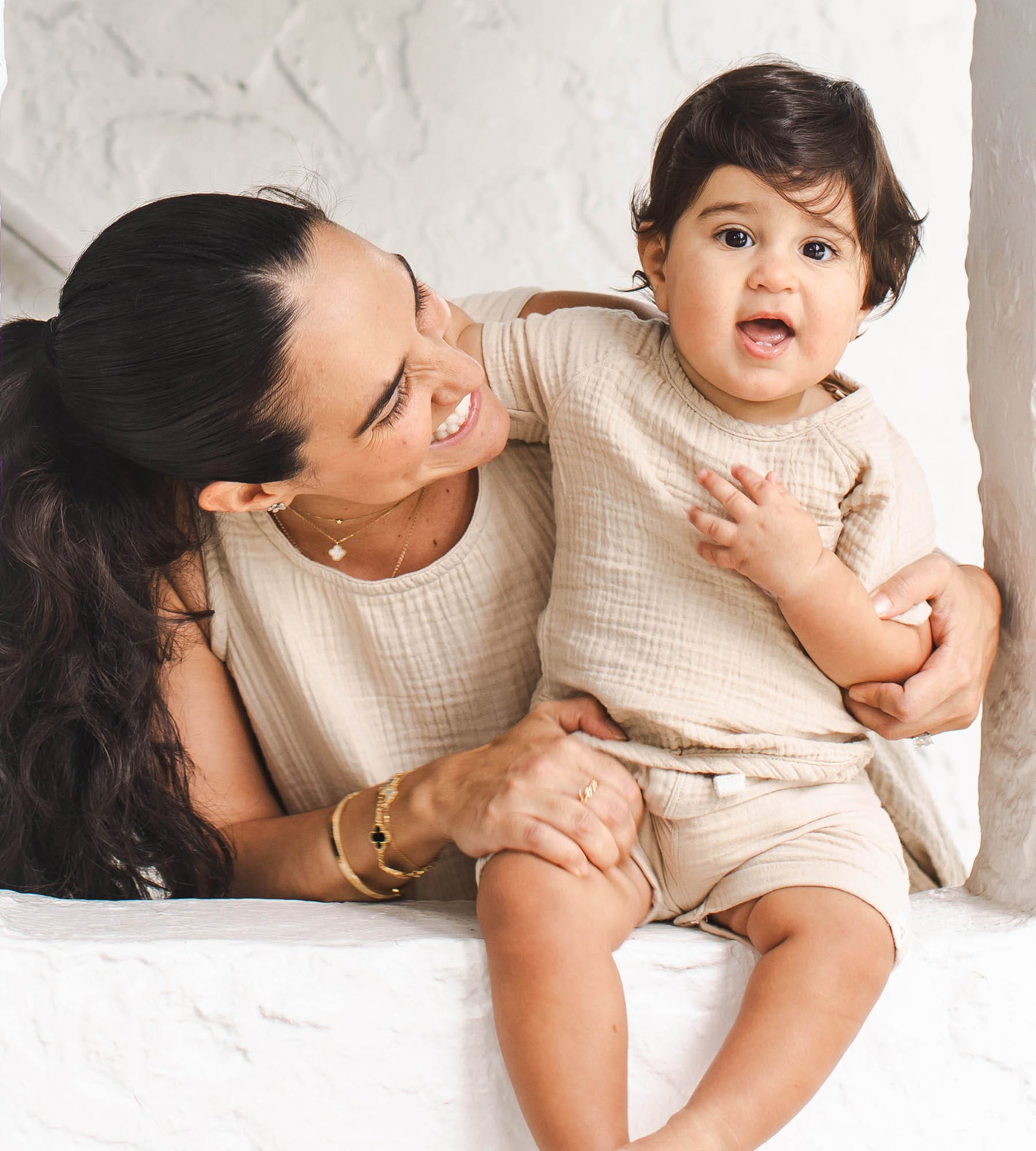 Mommy & Me Matching Crinkle Muslin Girl Dress、mySite、g9winljtr