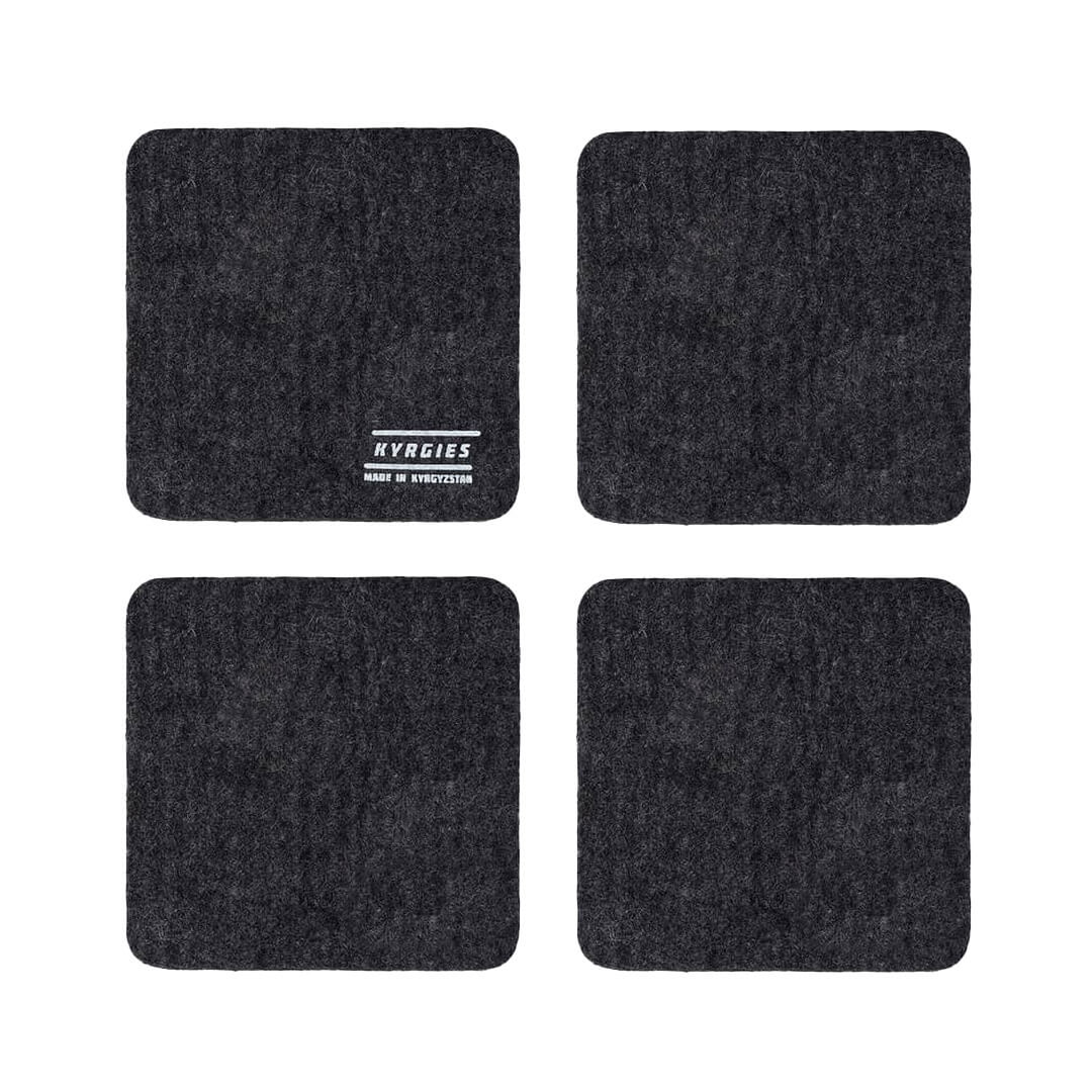  Kyrgies Coaster 4 Pack - Charcoal、mySite、preschool7hills
