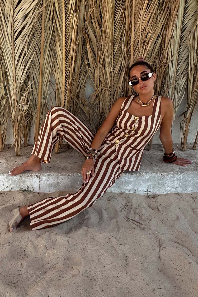 Chocolate Stripe Waistcoat、mySite、solidvoid