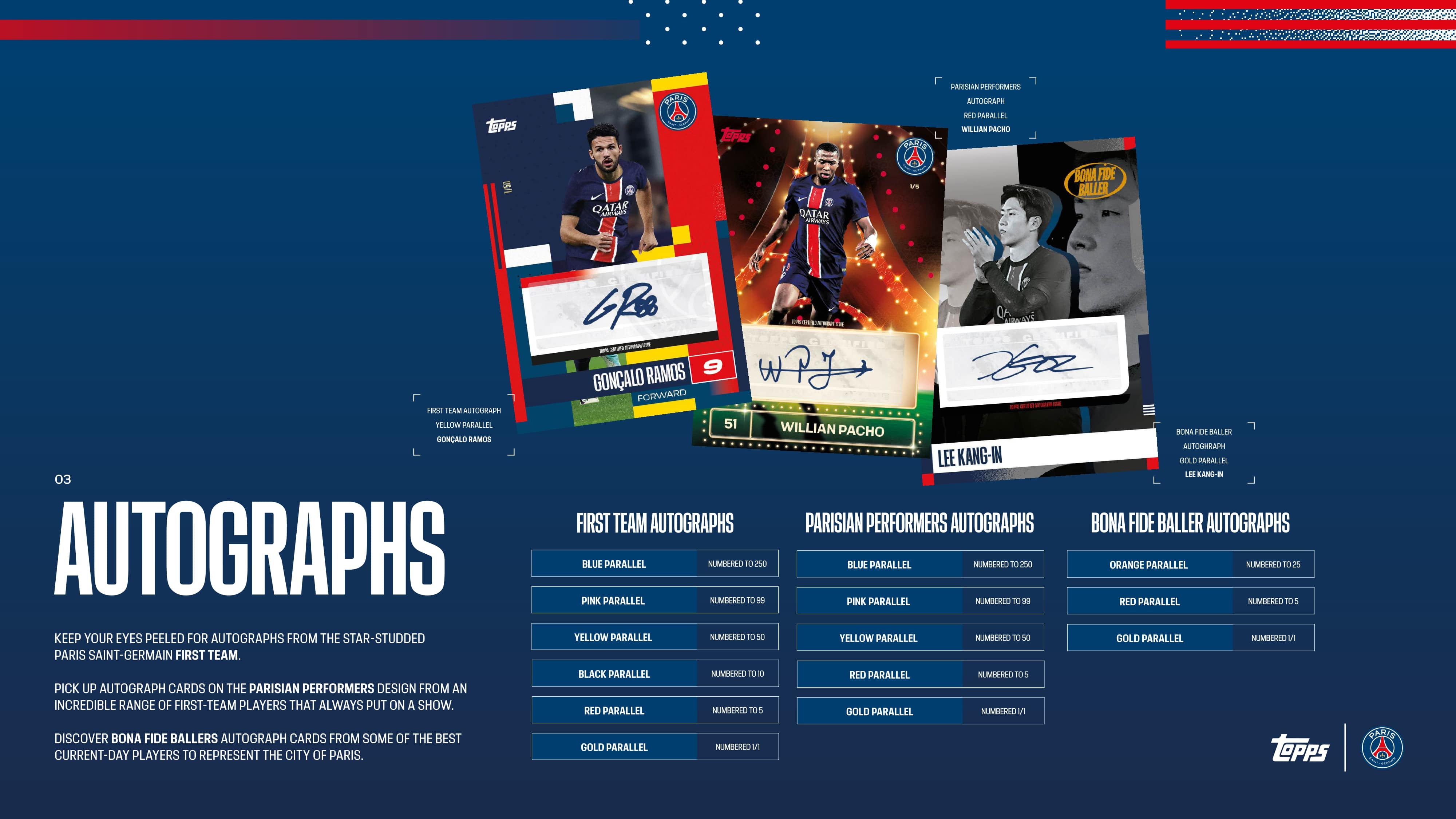 Topps Paris Saint-Germain Team Set 2024/25、mySite、waistdrama