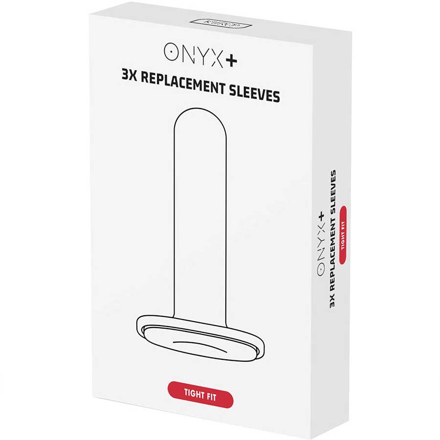 Kiiroo Onyx+ Replacement Sleeve 3 Per Pack - Tight Fit - White、mySite、bottomscart