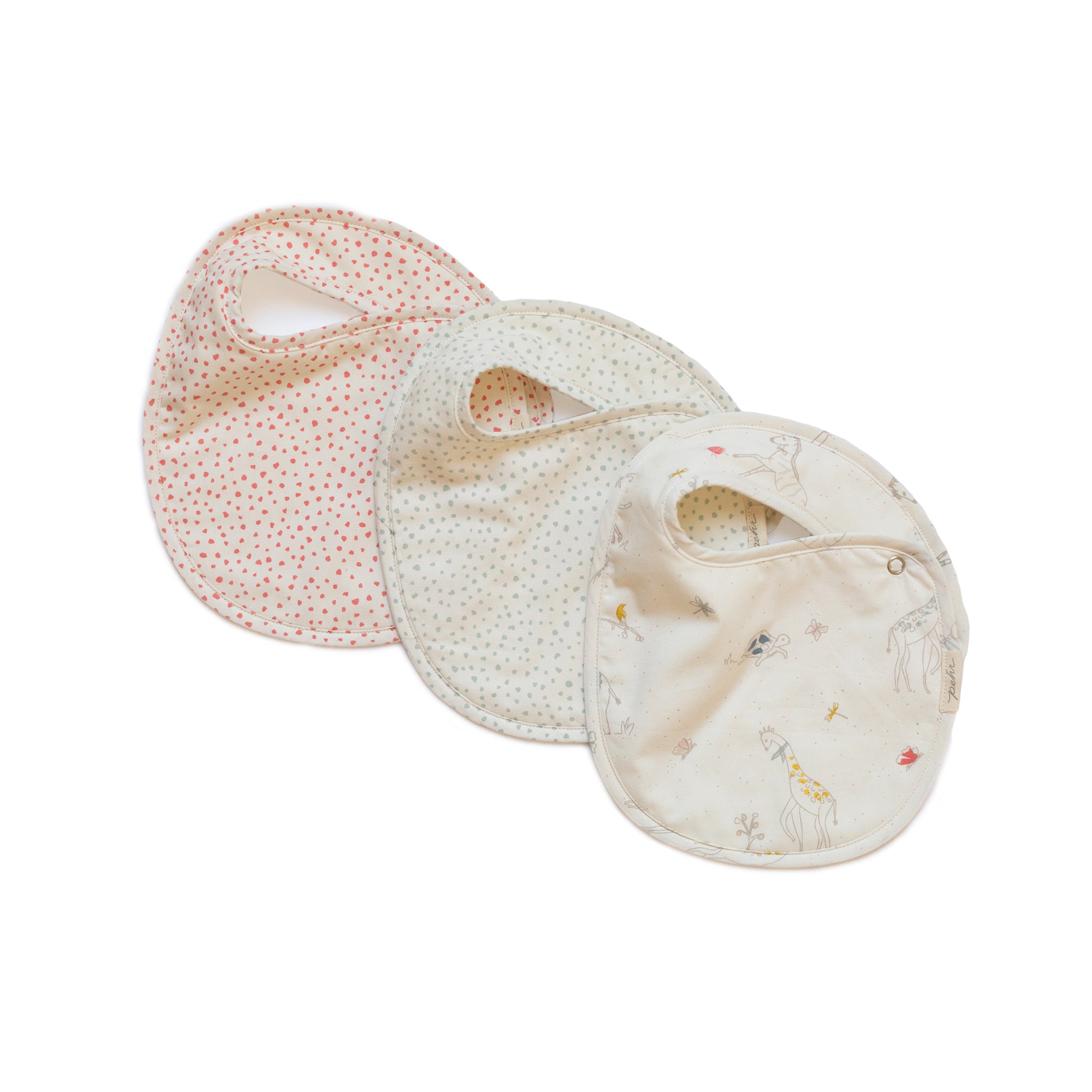 Bib Set of 3 - Magical Safari、mySite、g9winljtr