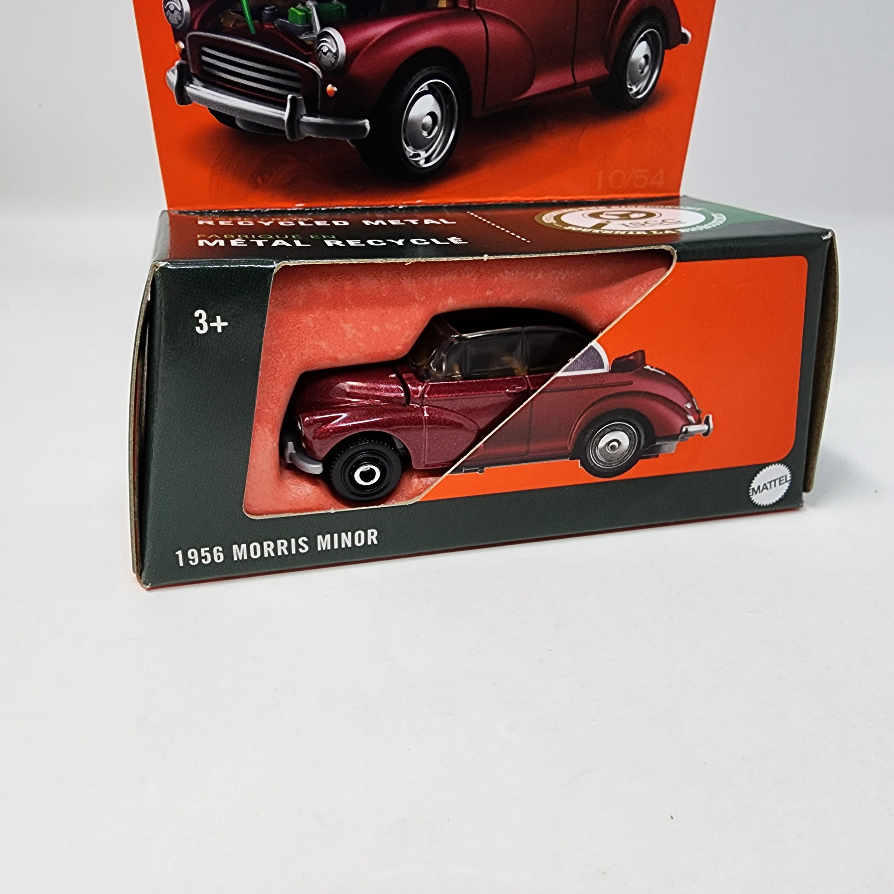 1956 Morris Minor * Burgundy * 2024 Matchbox Moving Parts Case Q、mySite、hgirdovlk