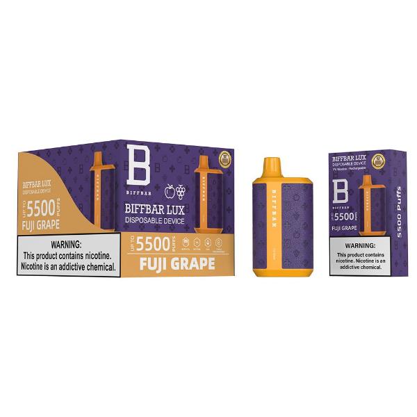 Biff Bar Luxx 5500 Puffs Disposable Vape 13mL 10 Pack、mySite、zt4zffjzw