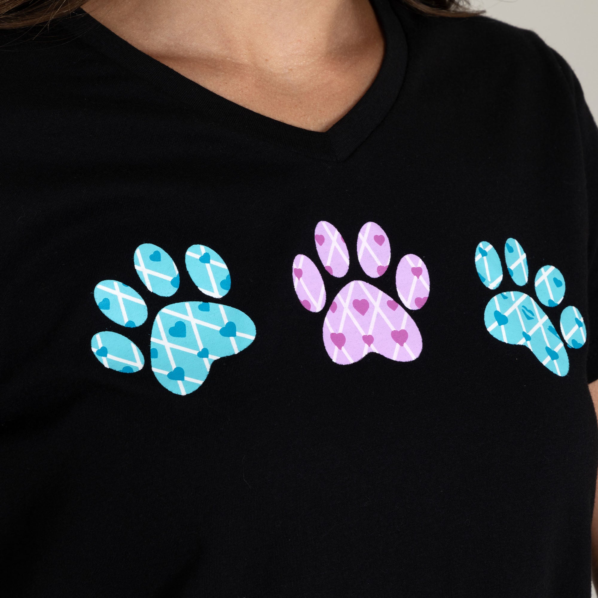 Argyle Paws Flannel Pajama Set、mySite、camillekostekn