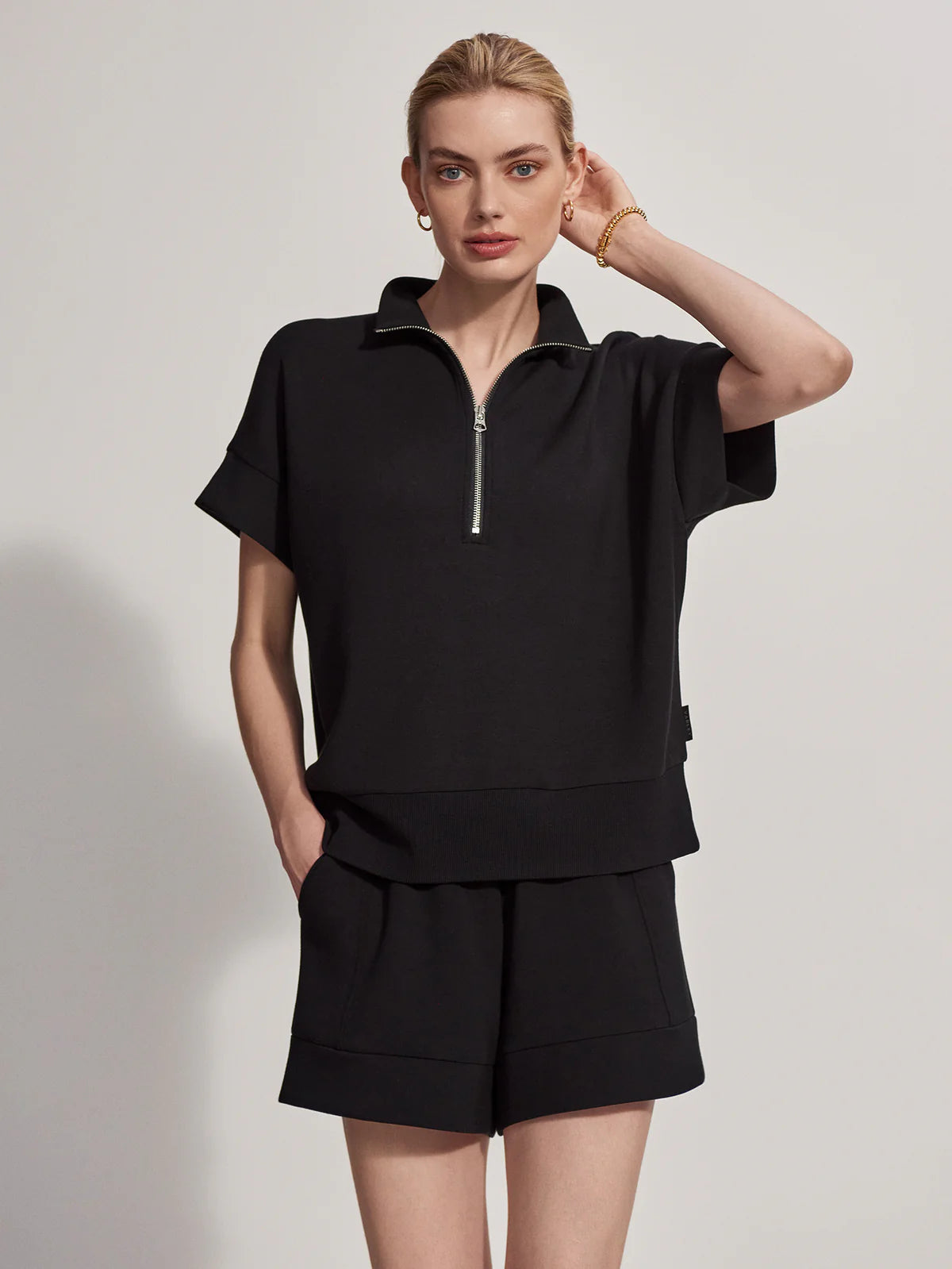 Varley Ritchie Short Sleeve Sweat、mySite、noshort