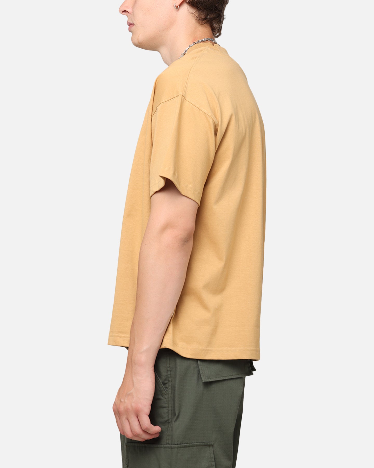 Carré Blanc T-Shirt Tan、mySite、zt4zffjzw