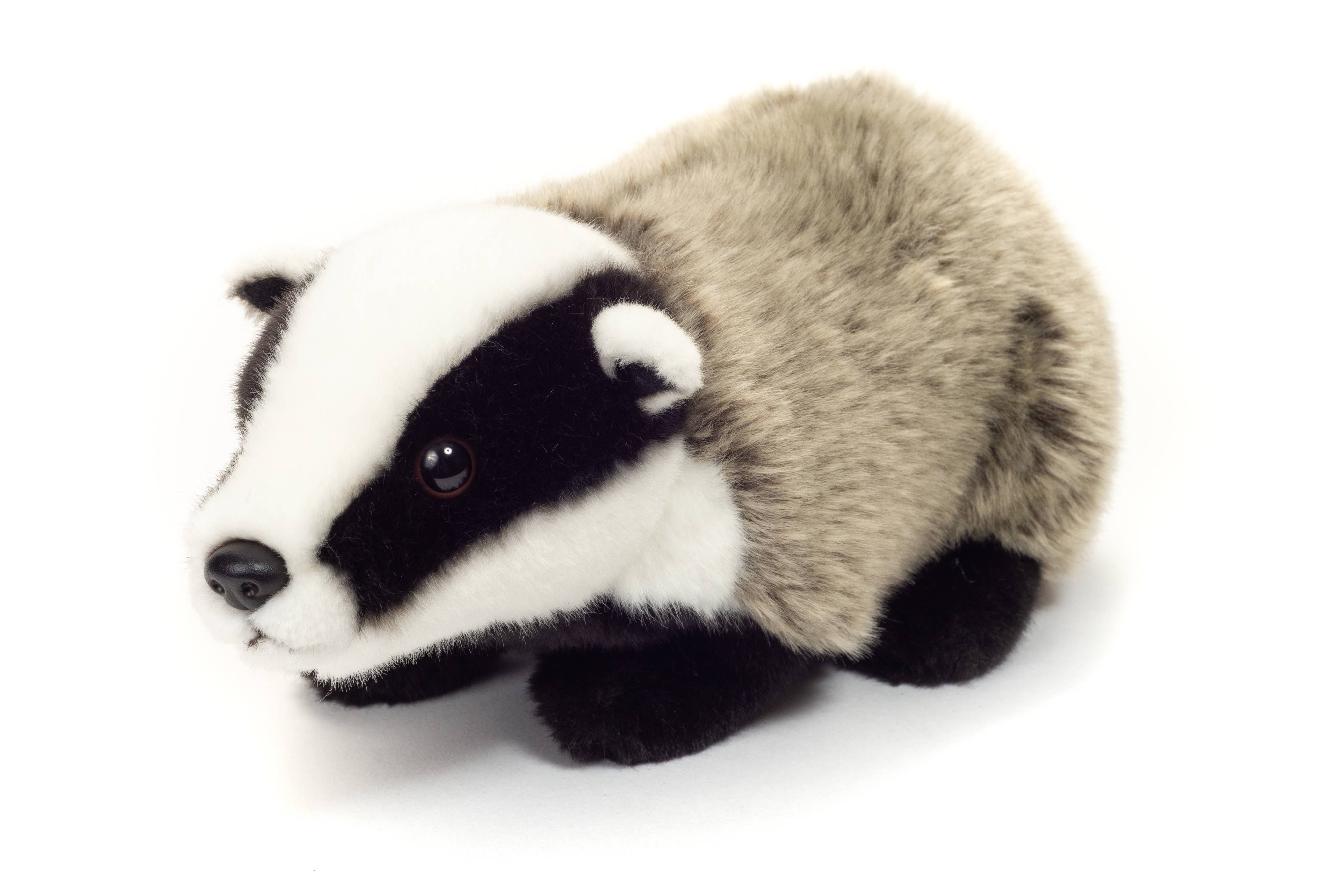 Realistic Plush Badger 30 cm - plush toy by Teddy Hermann、mySite、g9winljtr